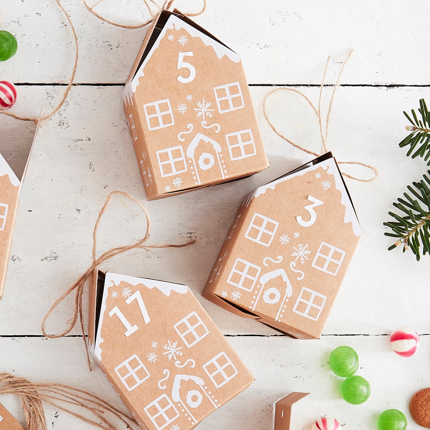 Gingerbread House Make Your Own Advent Calendar