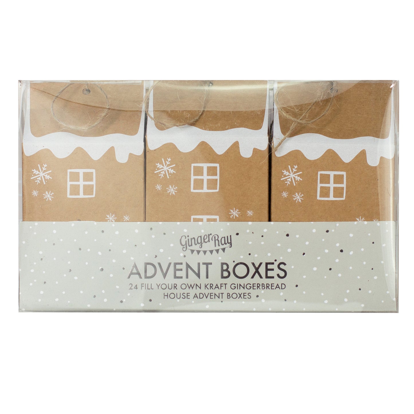 Gingerbread House Make Your Own Advent Calendar