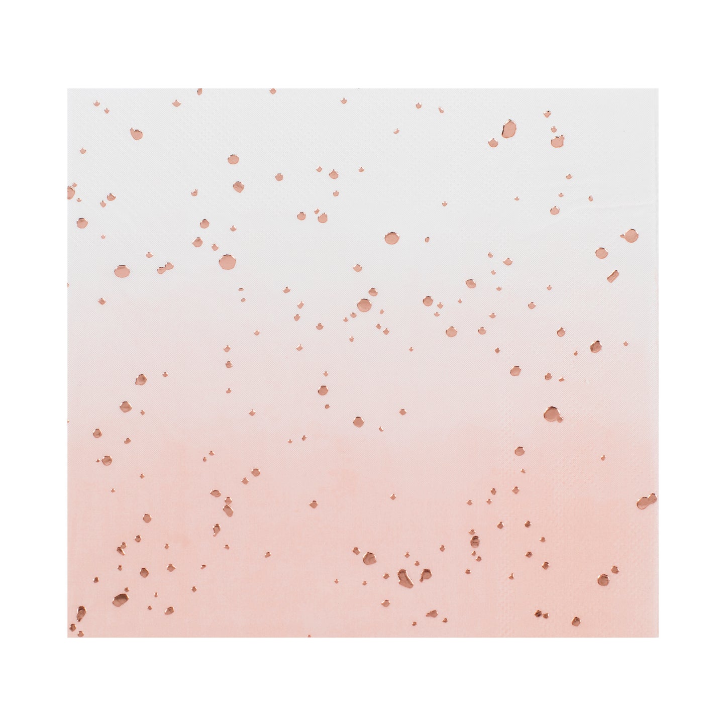 Ombre Rose Gold Napkins