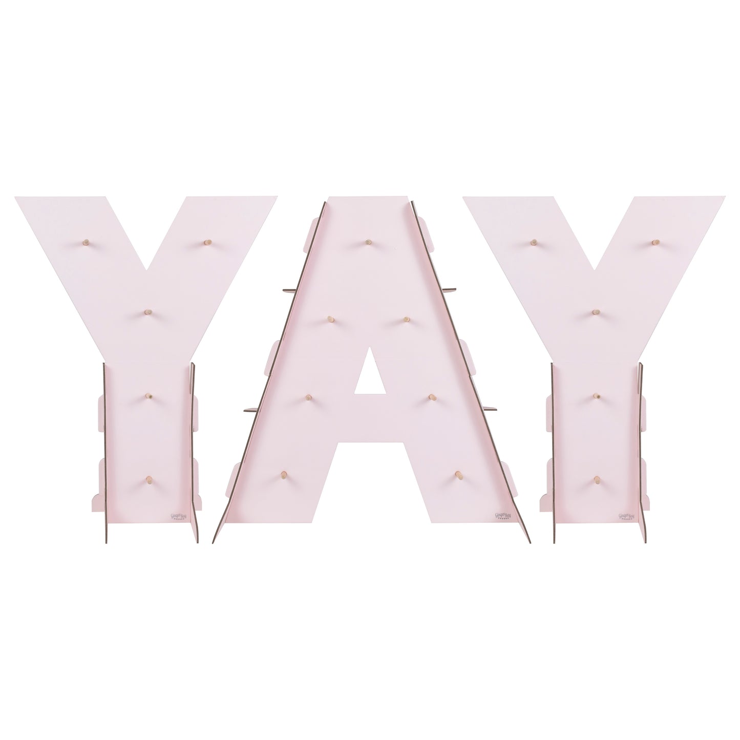 Yay Pink Ombre Donut Wall Stand