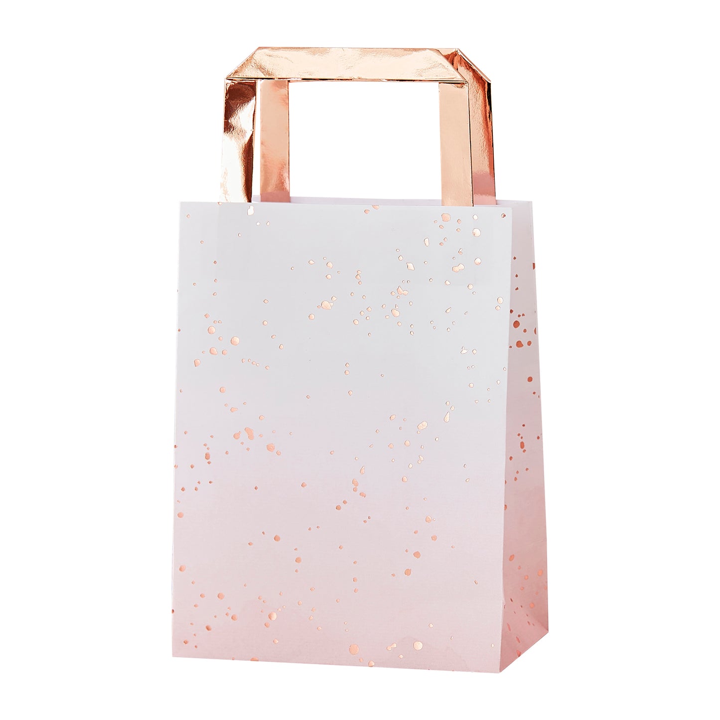 Pink Ombre Watercolour Rose Gold Party Bags