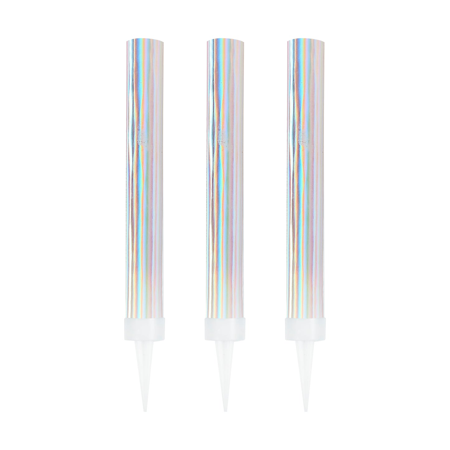 Cake Fountain Candles Iridescent