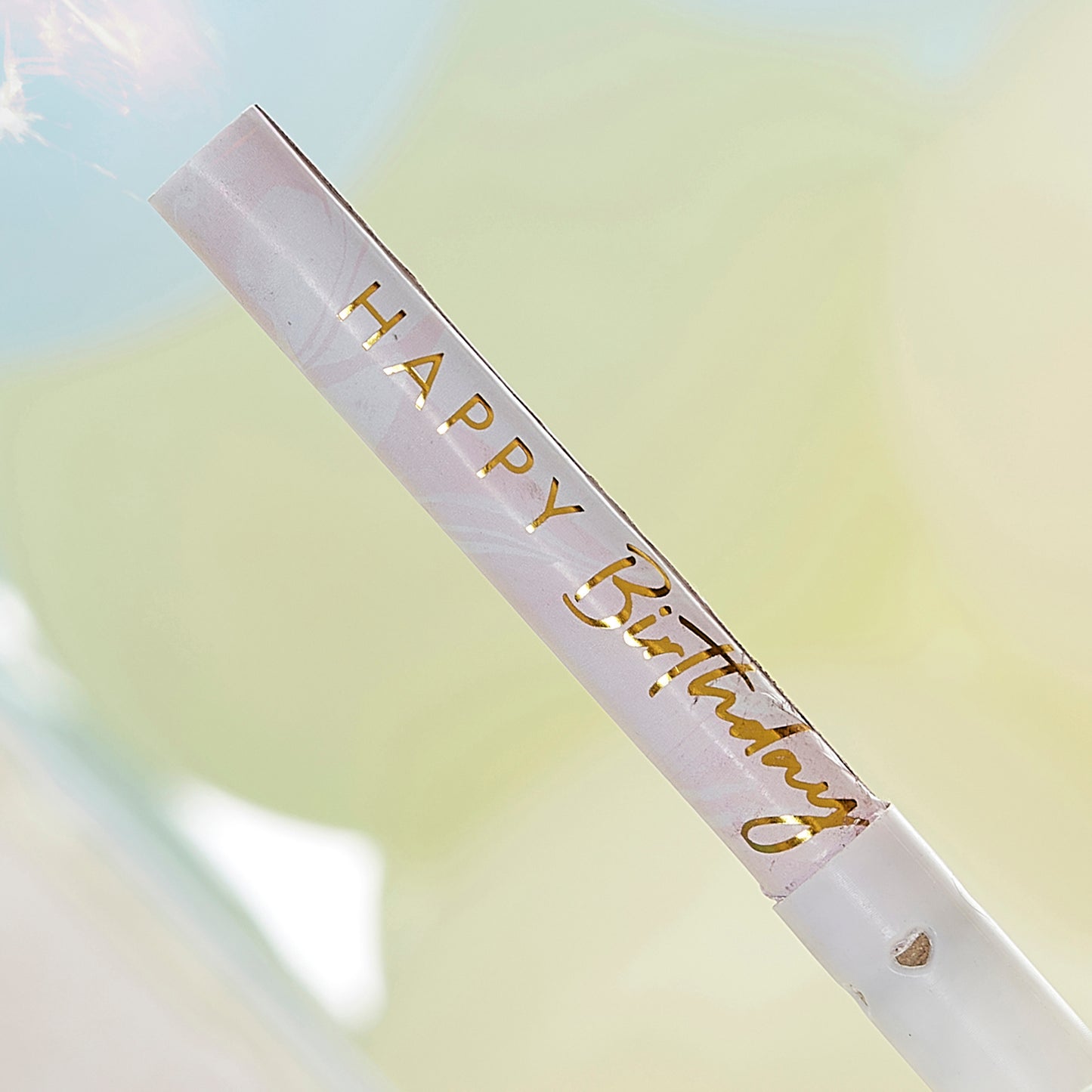 Musical Happy Birthday Sparkler Candle Fountain