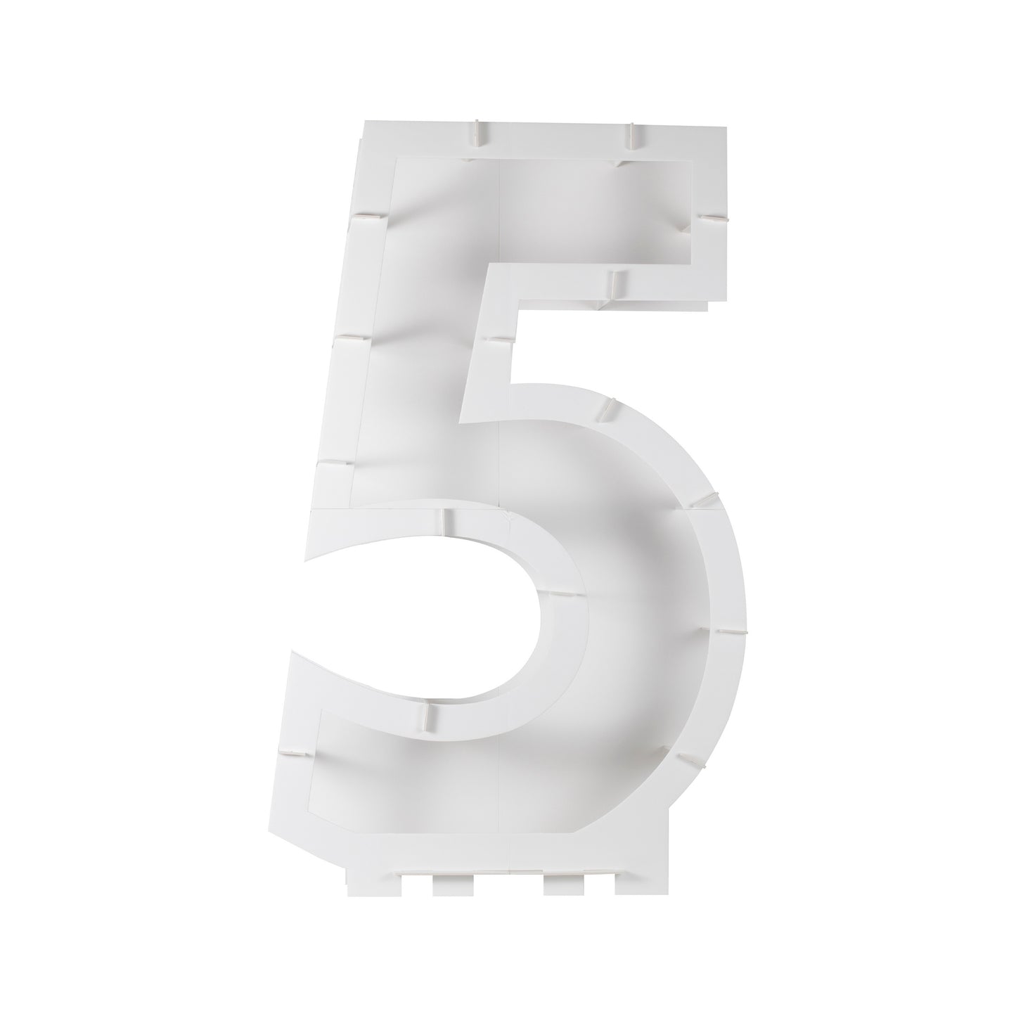 Balloon Mosaic Number Stand 5