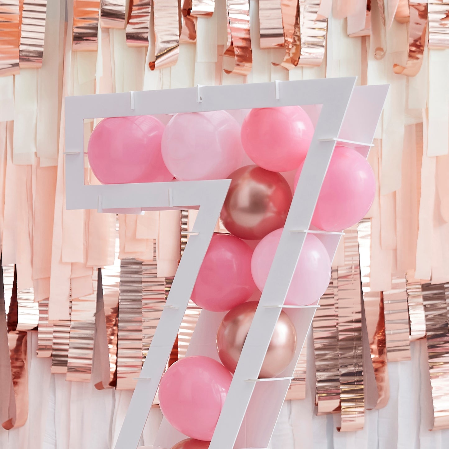 Balloon Mosaic Number Stand 7