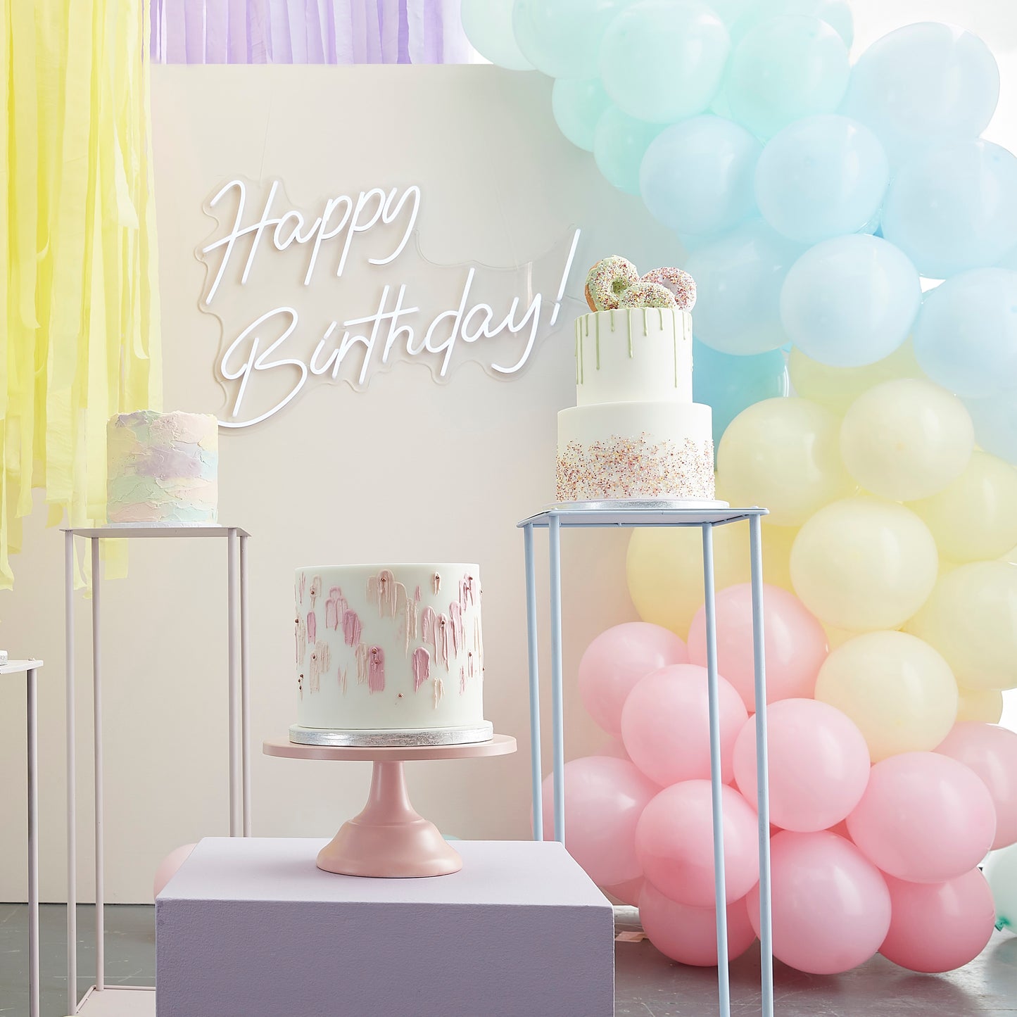 Mixed Pastels Balloon Arch Kit