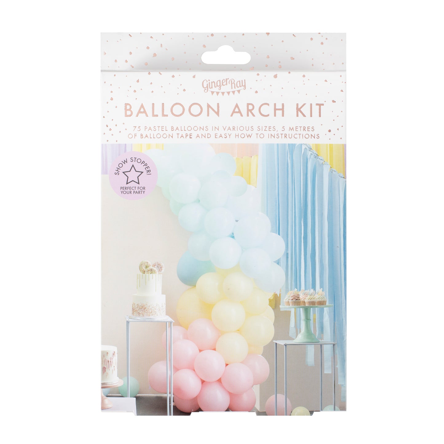 Mixed Pastels Balloon Arch Kit