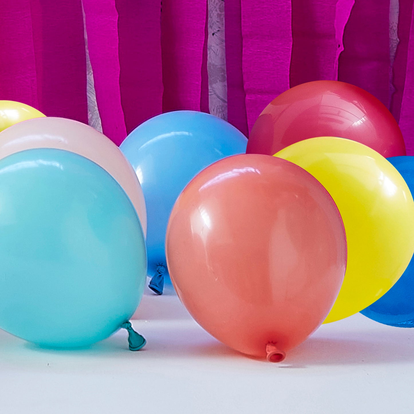 Multi Coloured Balloon Mosaic Balloon Pack