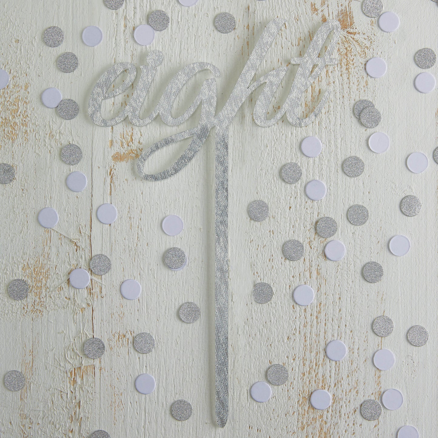 Silver Wedding Table Numbers