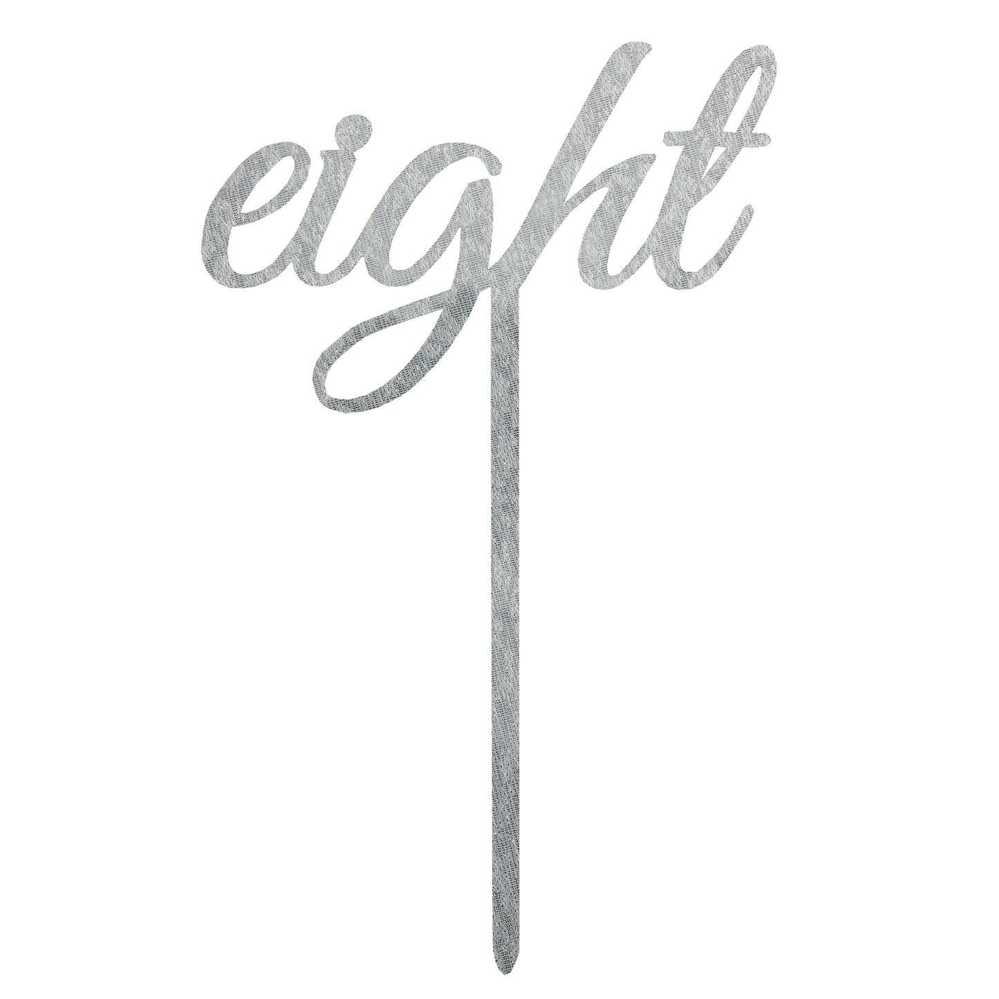 Silver Wedding Table Numbers