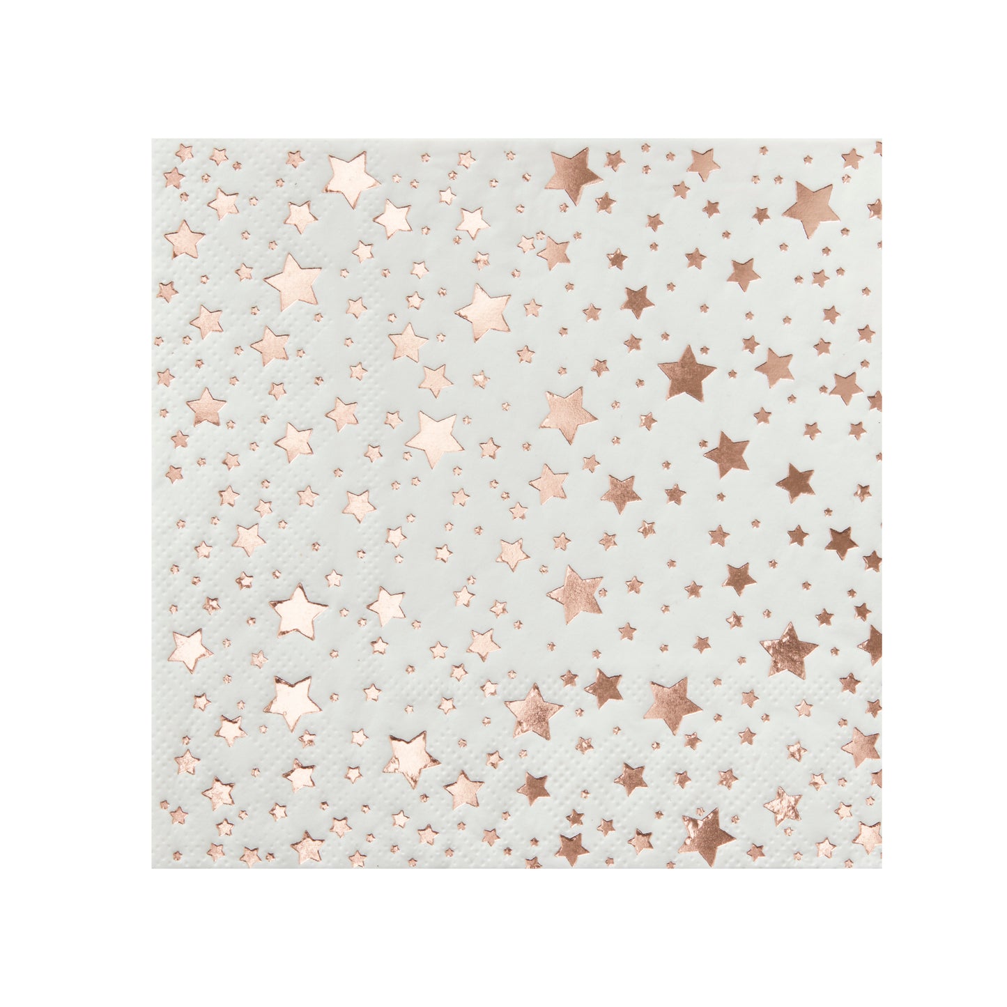 Rose Gold Foiled Cocktail Napkin