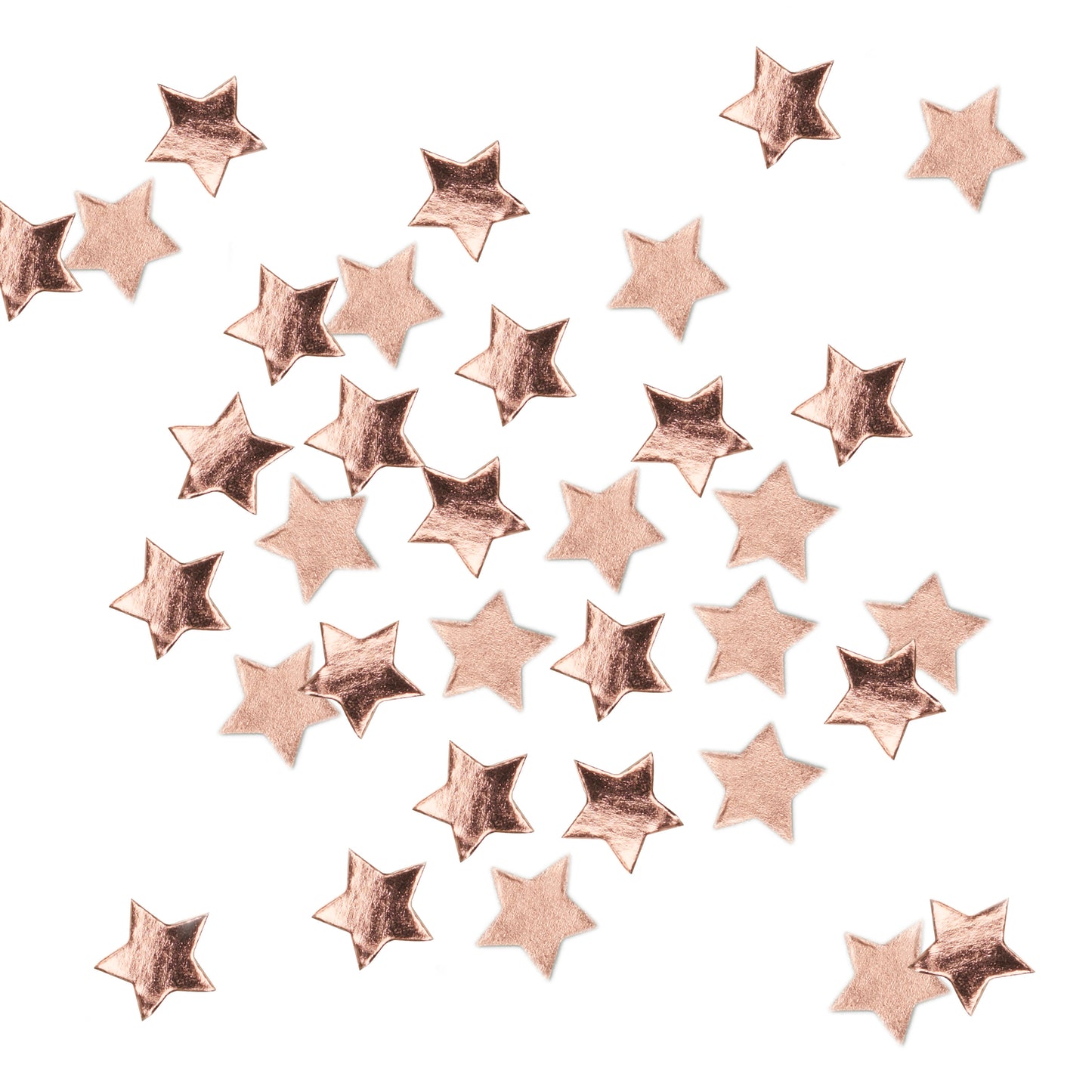 Rose Gold Foiled Star Confetti