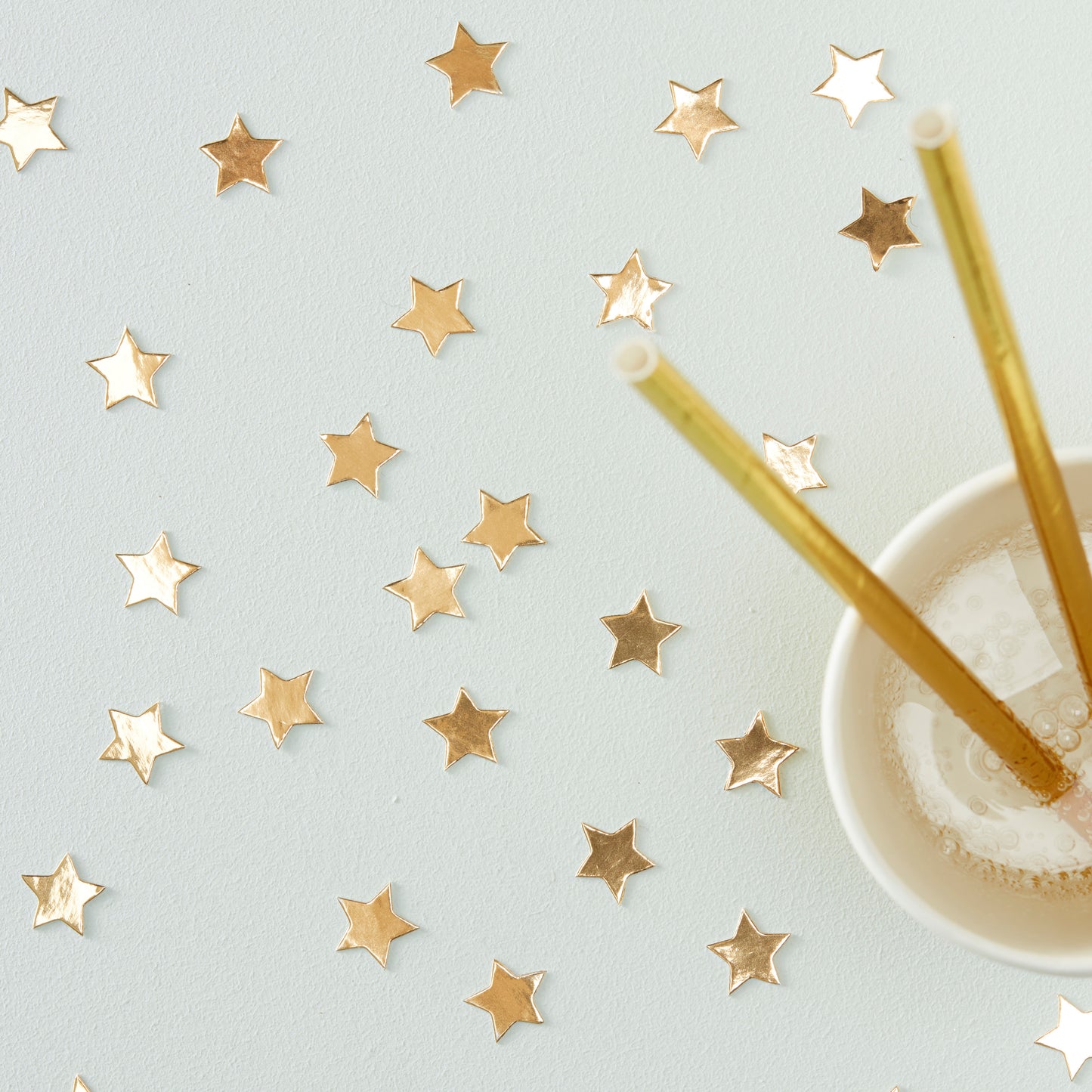 Gold Foiled Star Confetti