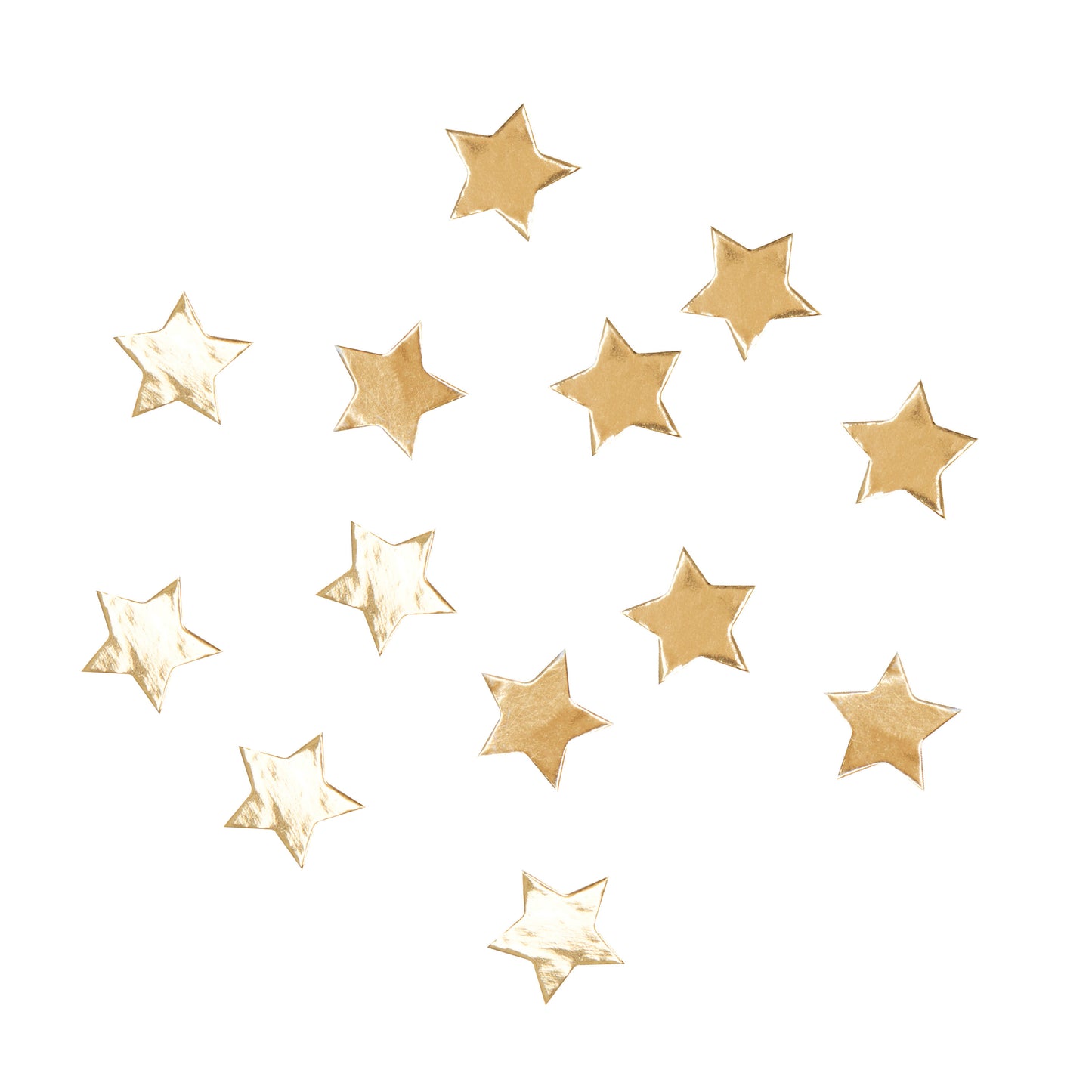 Gold Foiled Star Confetti