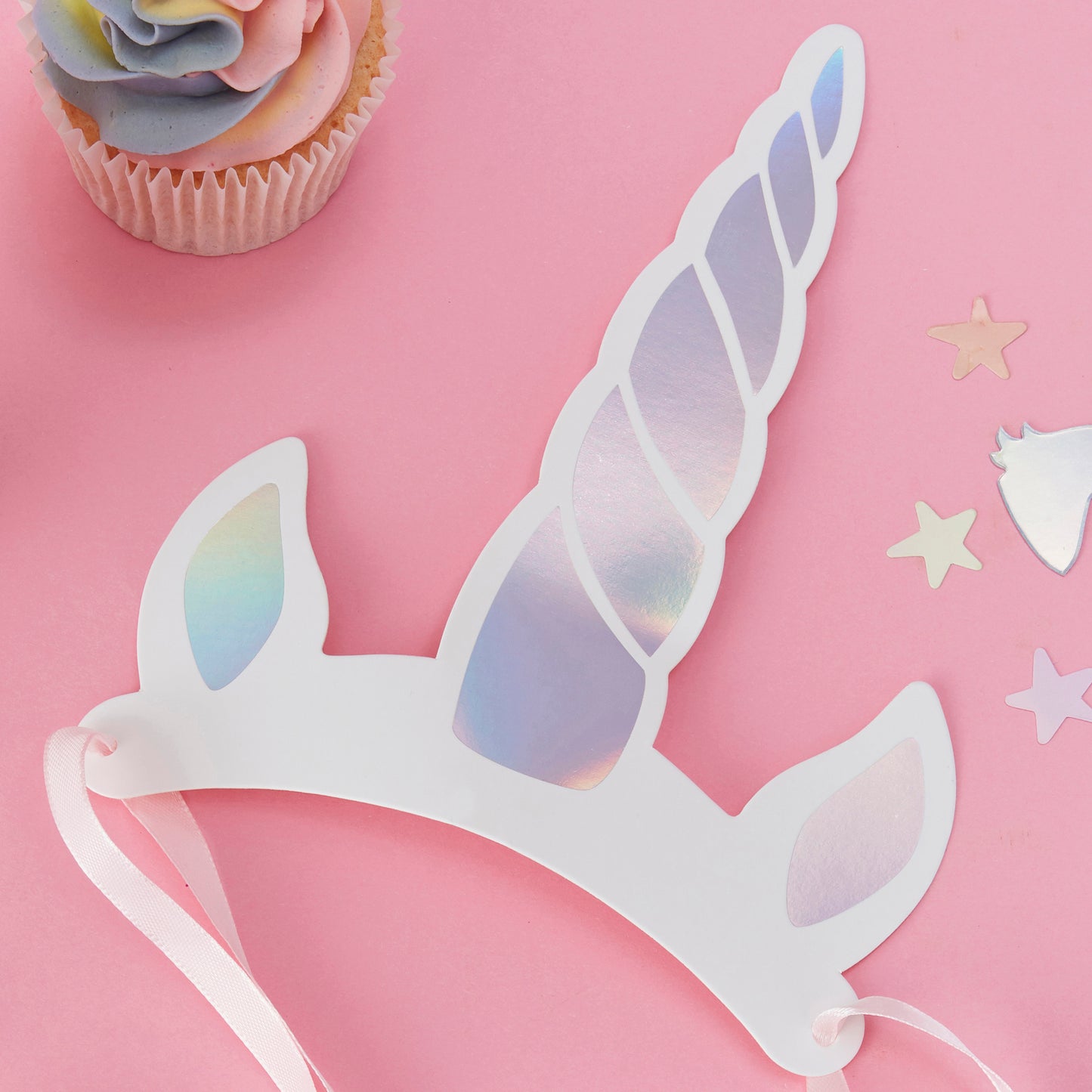 Iridescent Foiled Unicorn Horns - Make A Wish