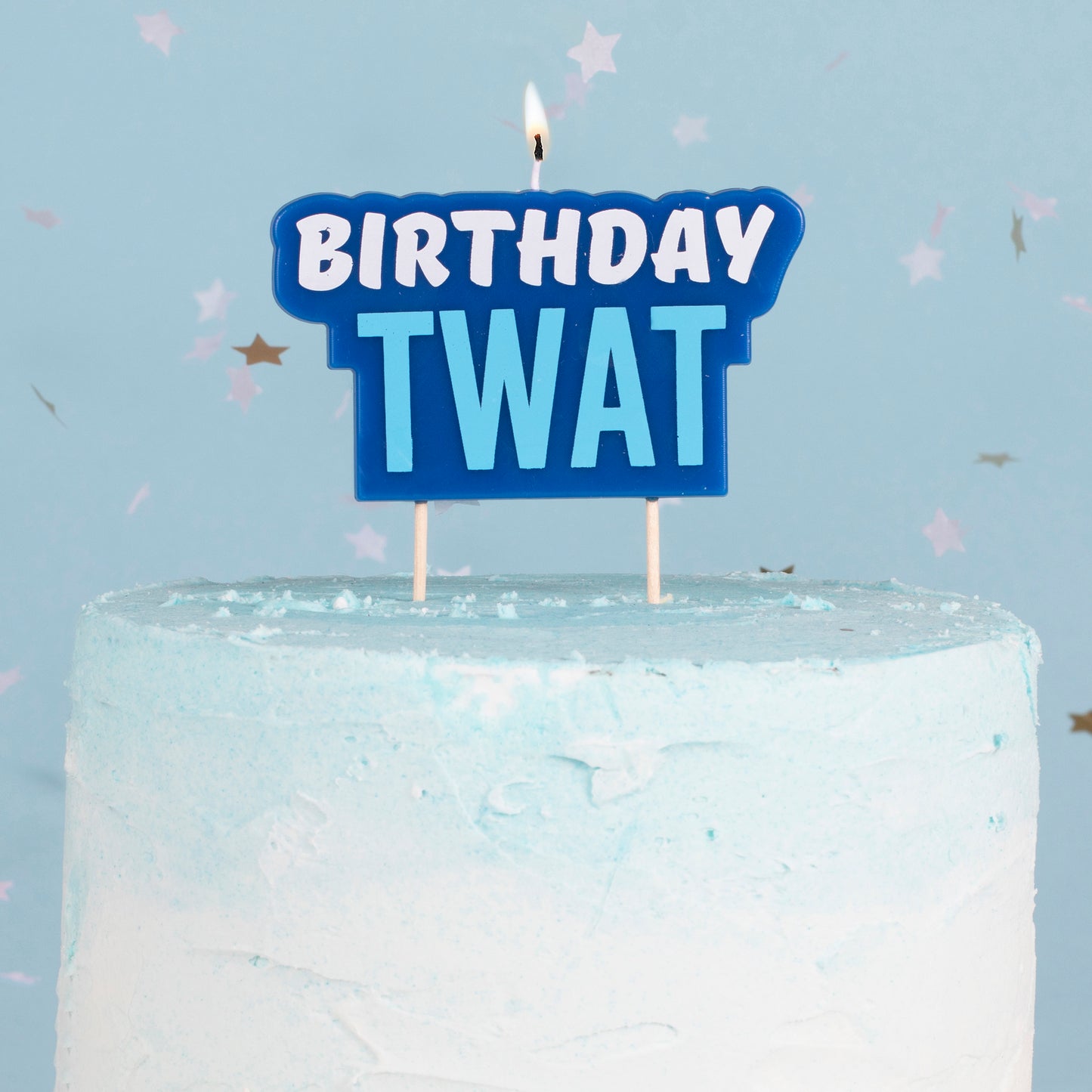 Birthday Twat Cake Candle