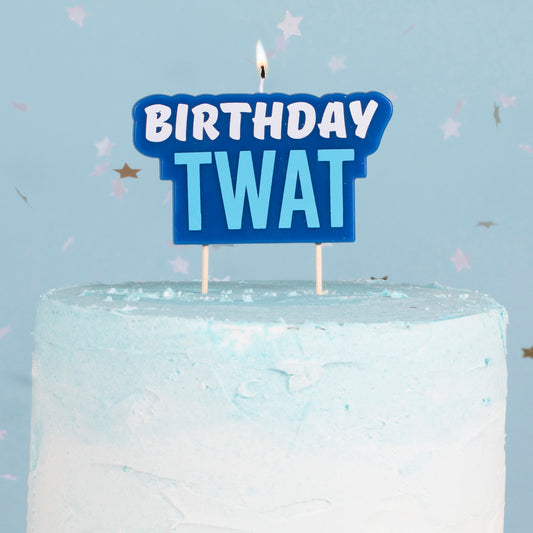 Birthday Twat Cake Candle