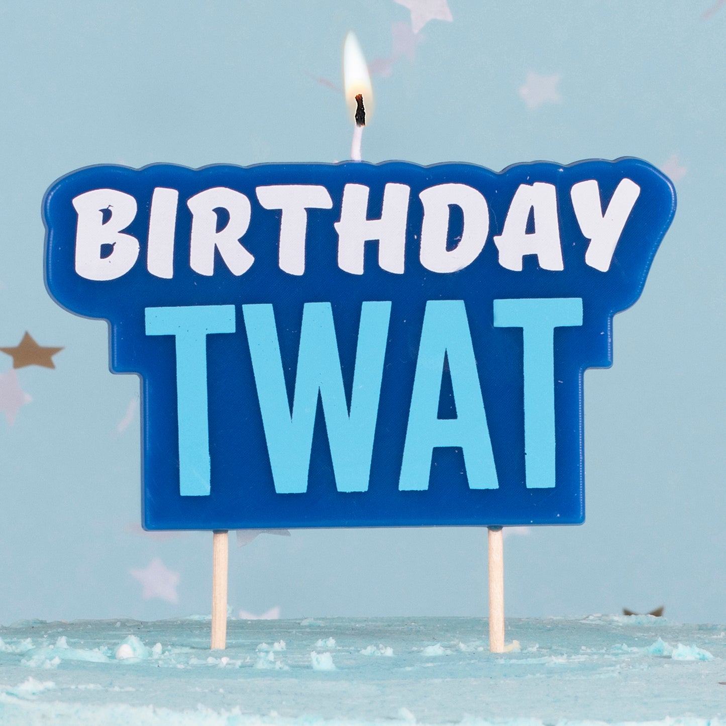 Birthday Twat Cake Candle