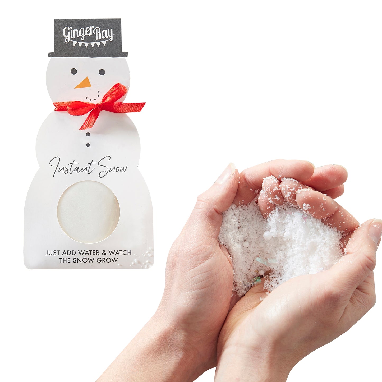 Snowman Shape Instant Snow - Novelty Christmas