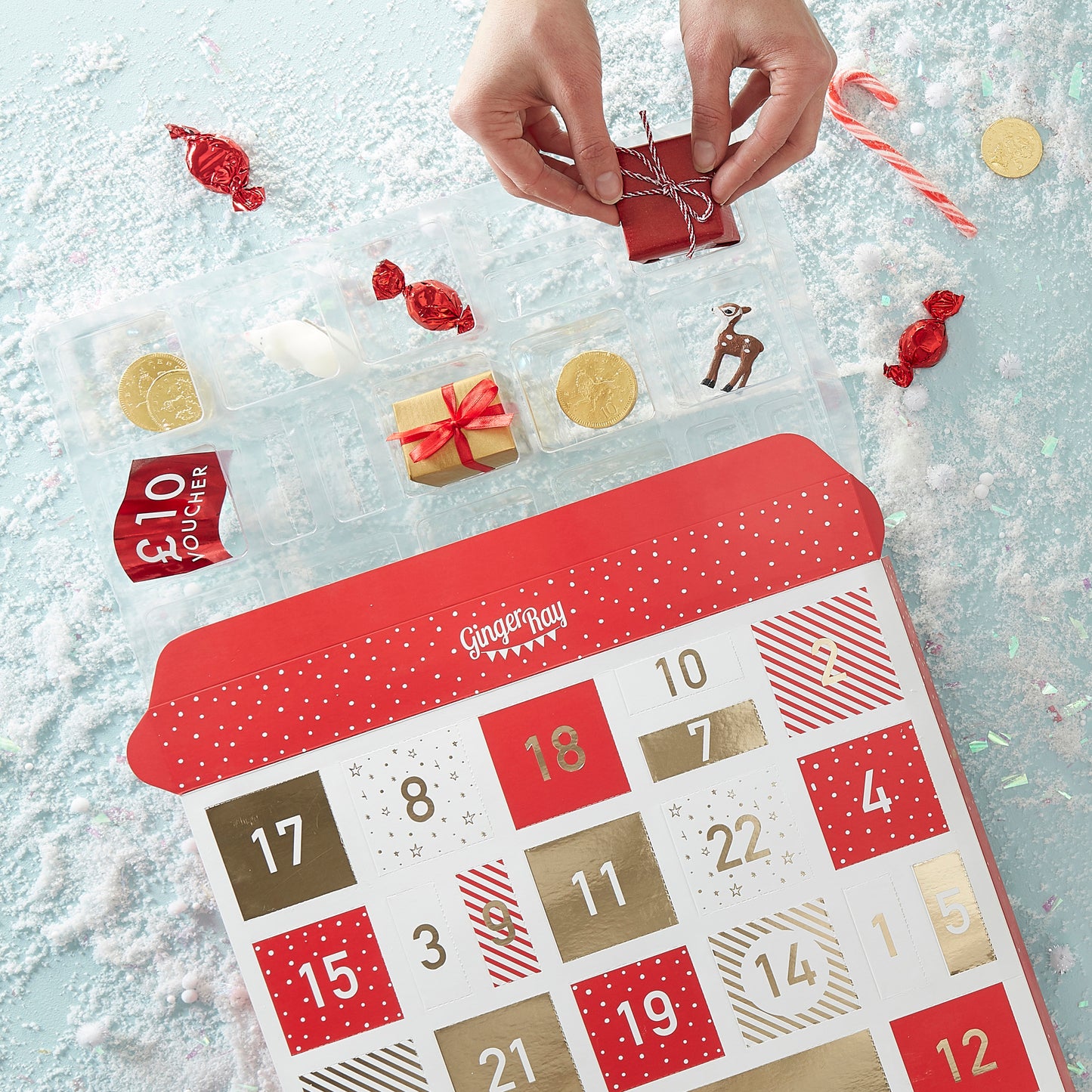 Make Your Own Advent Calendar Box Kit
