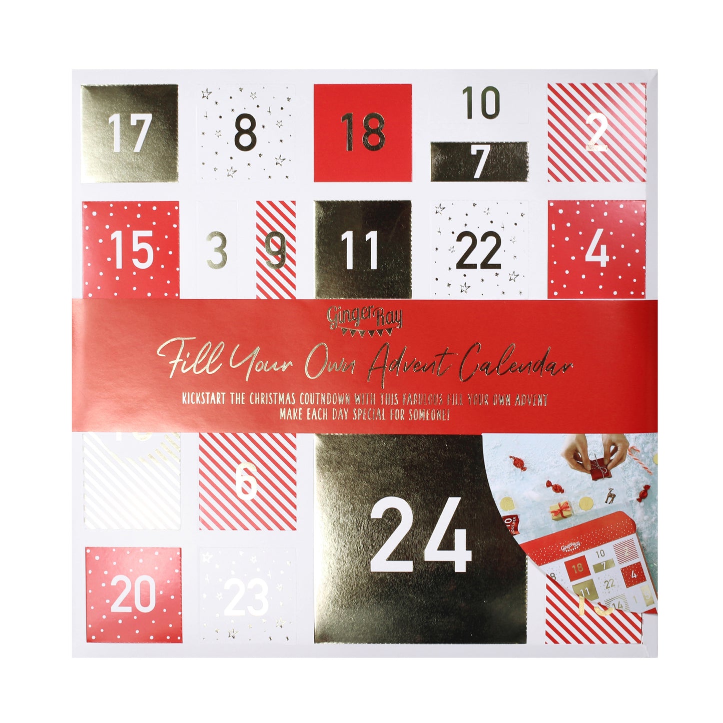 Make Your Own Advent Calendar Box Kit