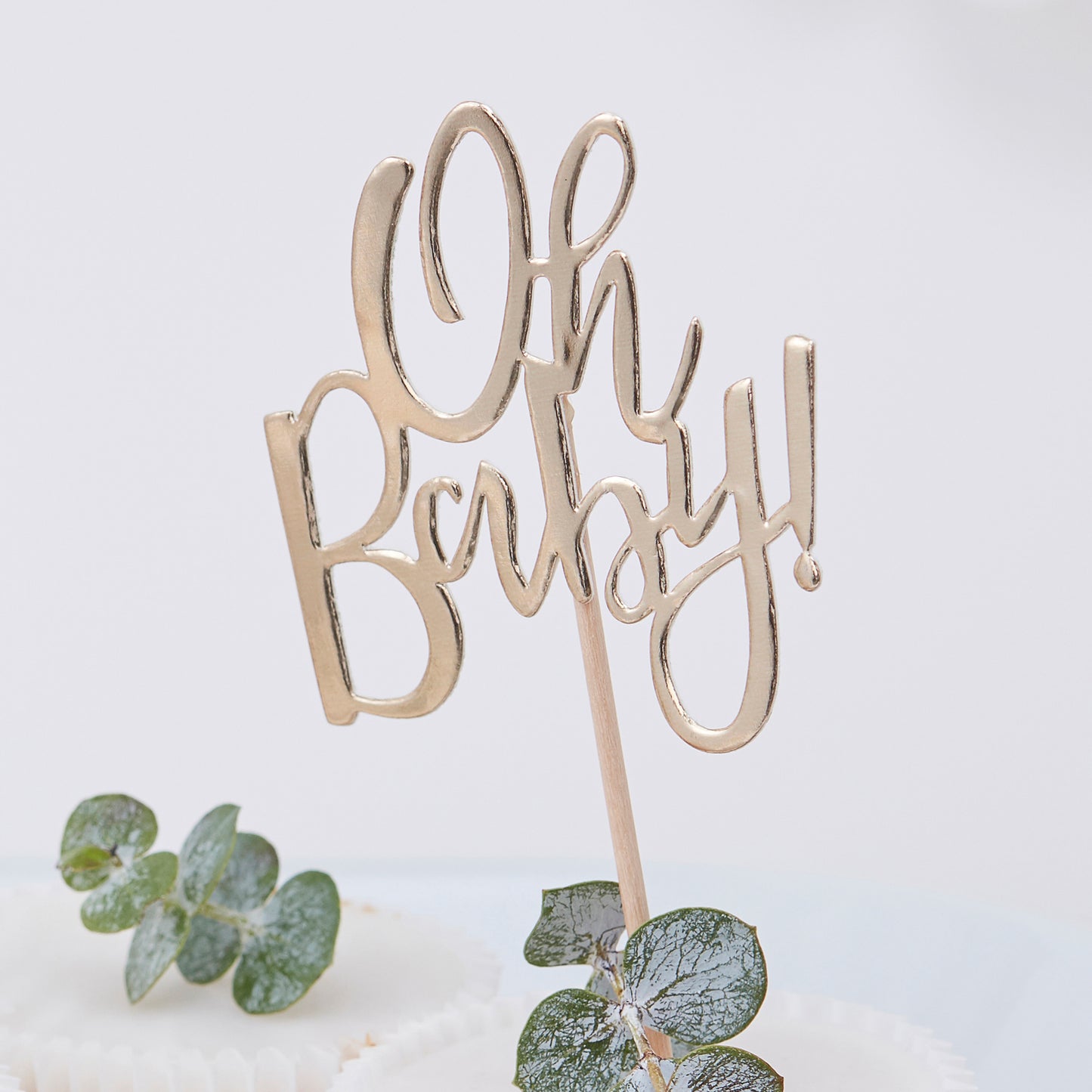Oh Baby! Baby Shower Cupcake Toppers
