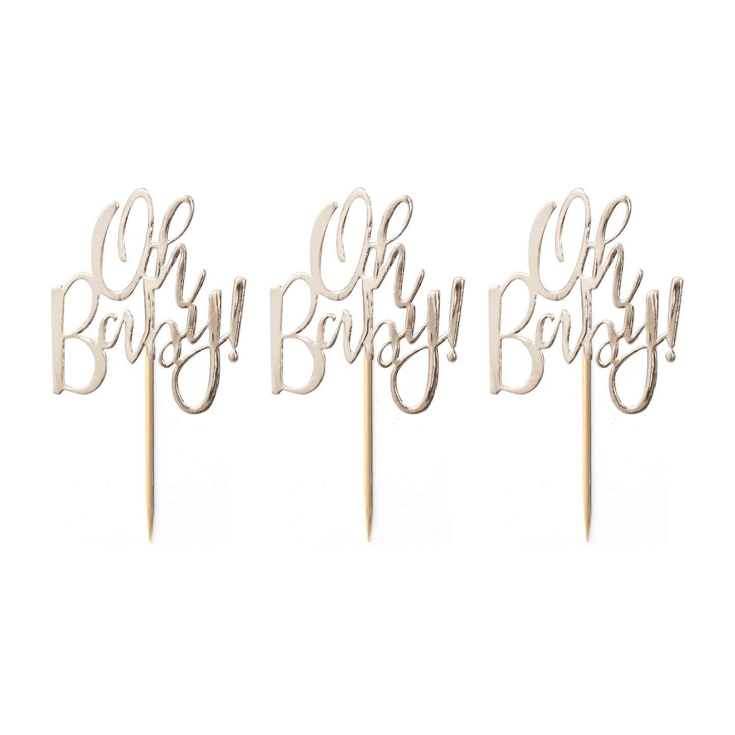 Oh Baby! Baby Shower Cupcake Toppers
