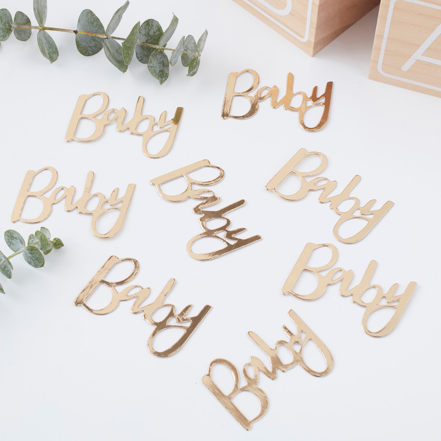 Gold Baby Shower Confetti