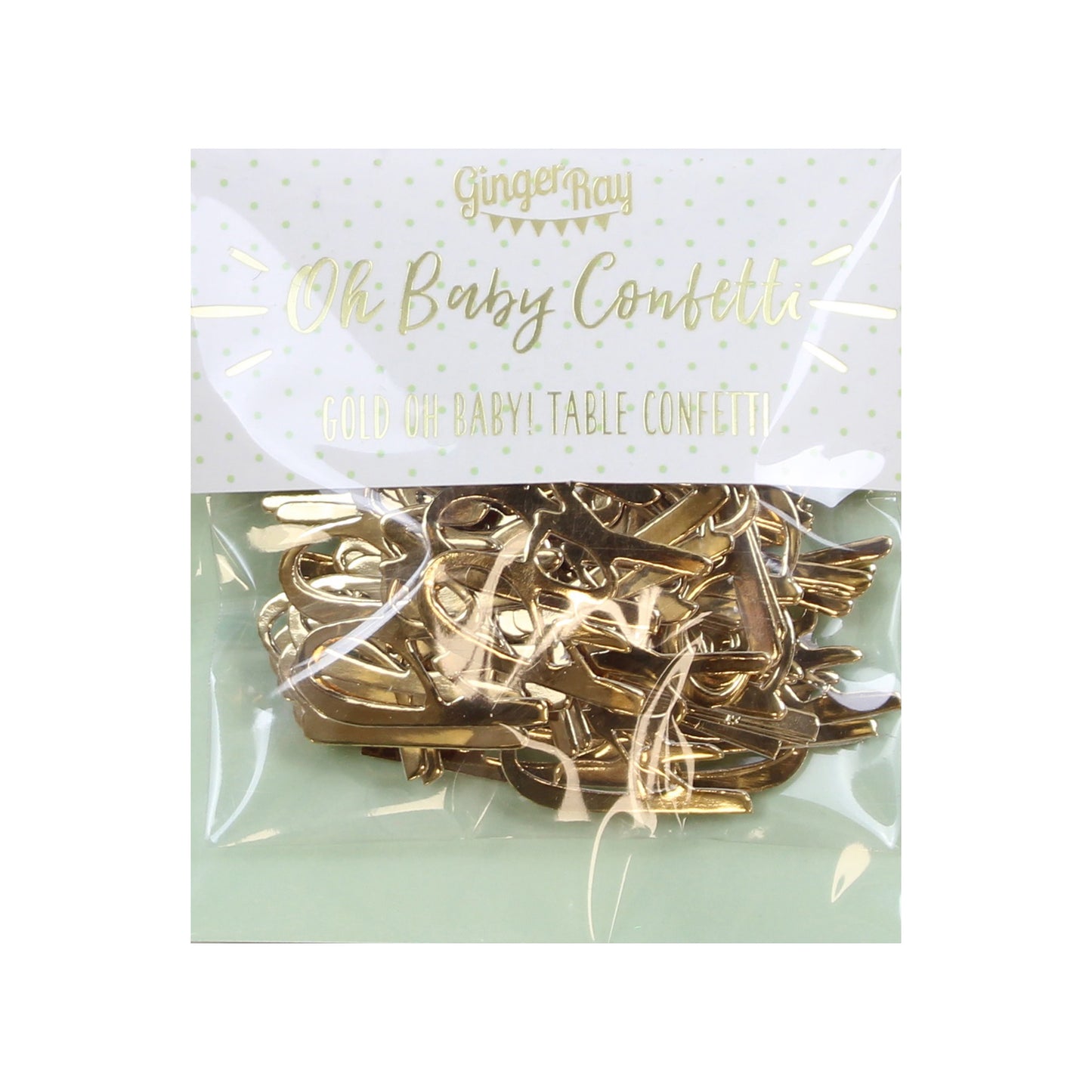 Gold Baby Shower Confetti