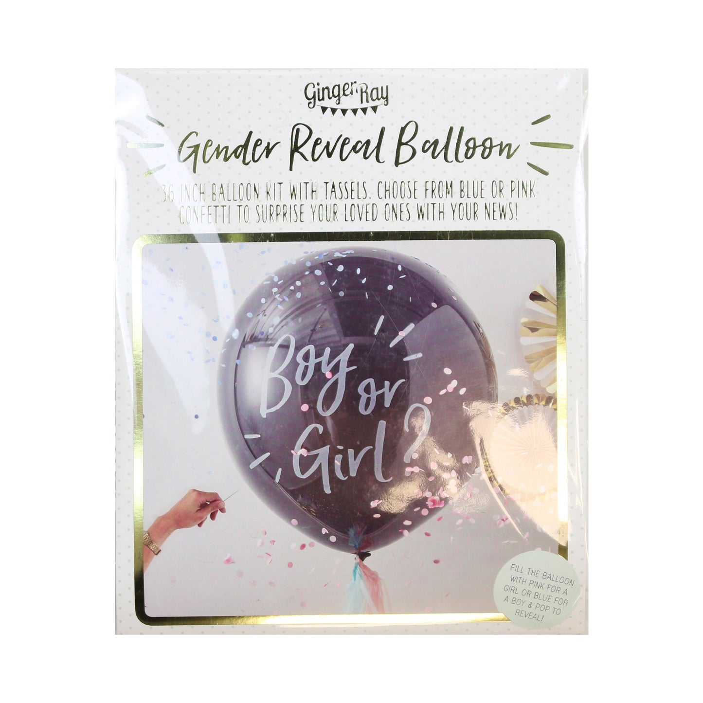 Boy Or Girl Gender Reveal Balloon
