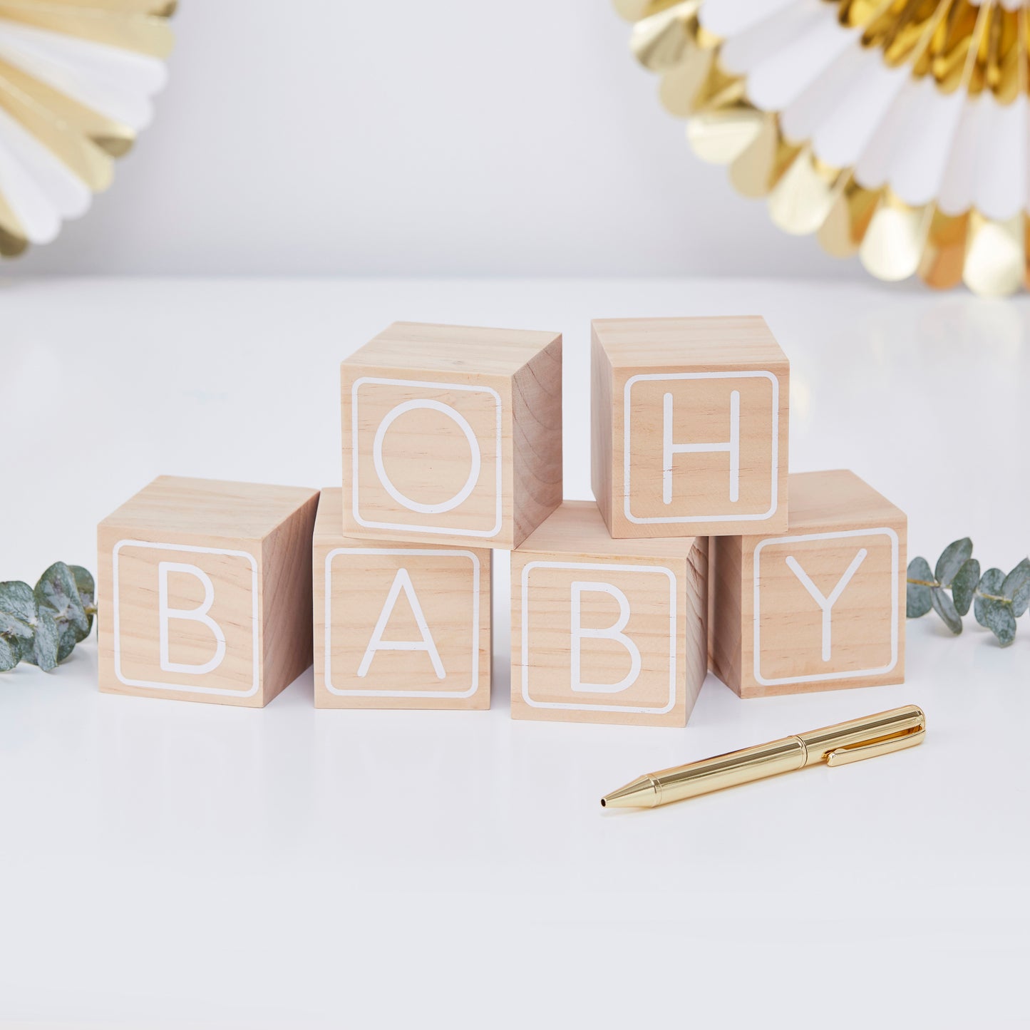 Building Block Baby Shower Guest Book