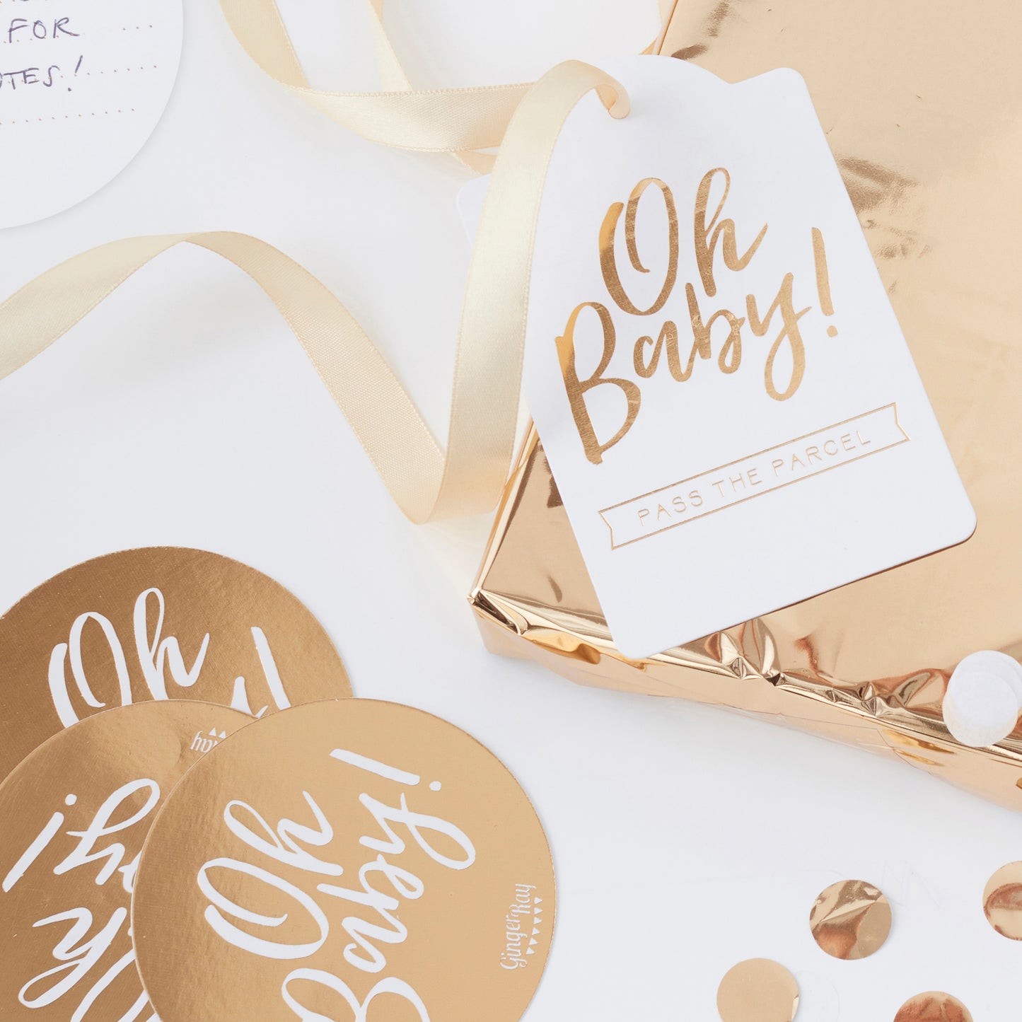 Baby Shower Pass the Parcel Game  - Oh Baby!