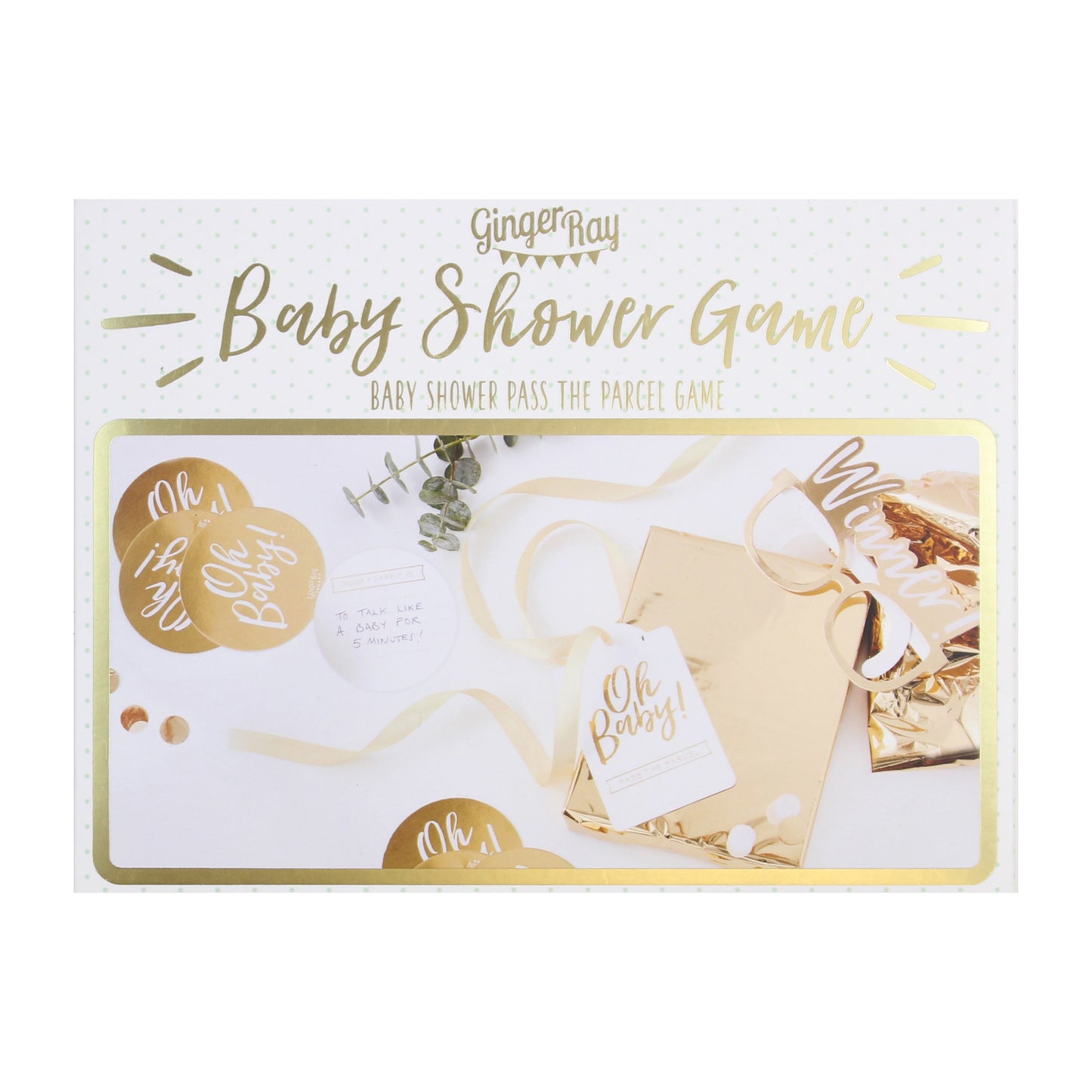 Baby Shower Pass the Parcel Game  - Oh Baby!