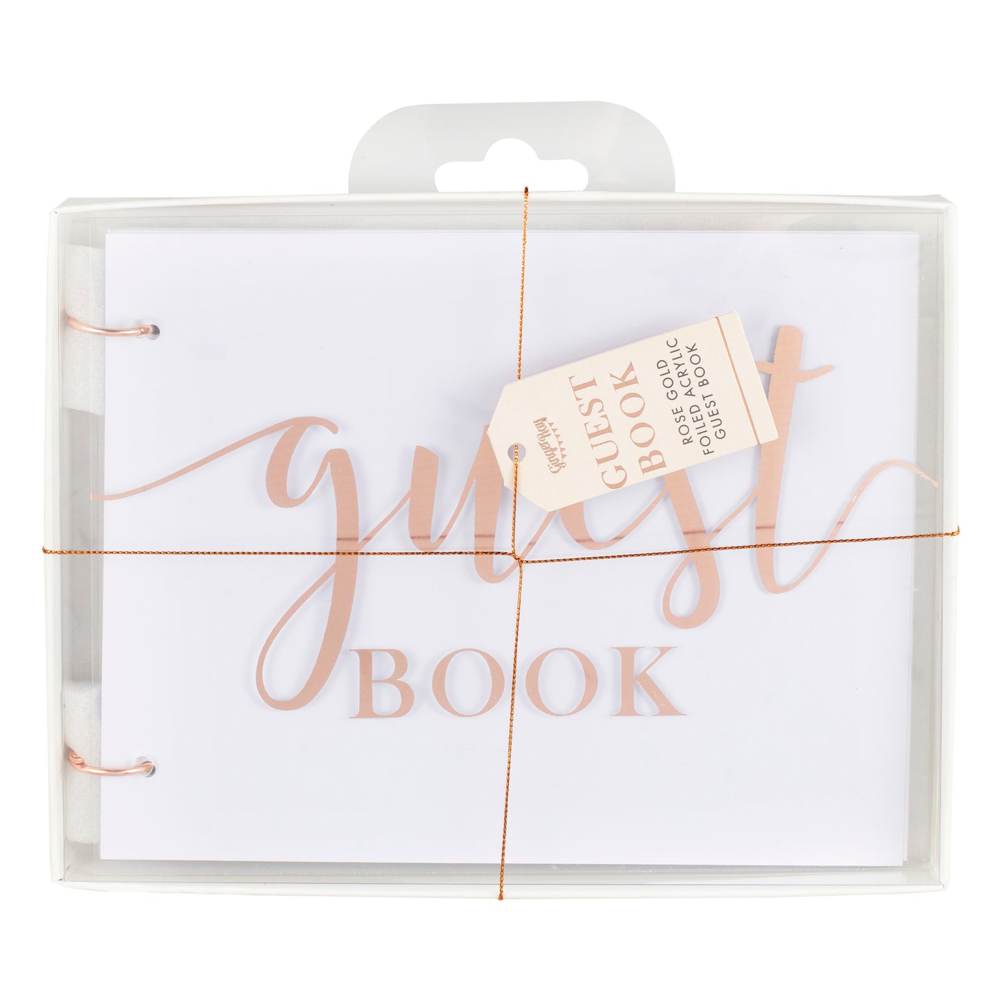 Acrylic Wedding Guest Book