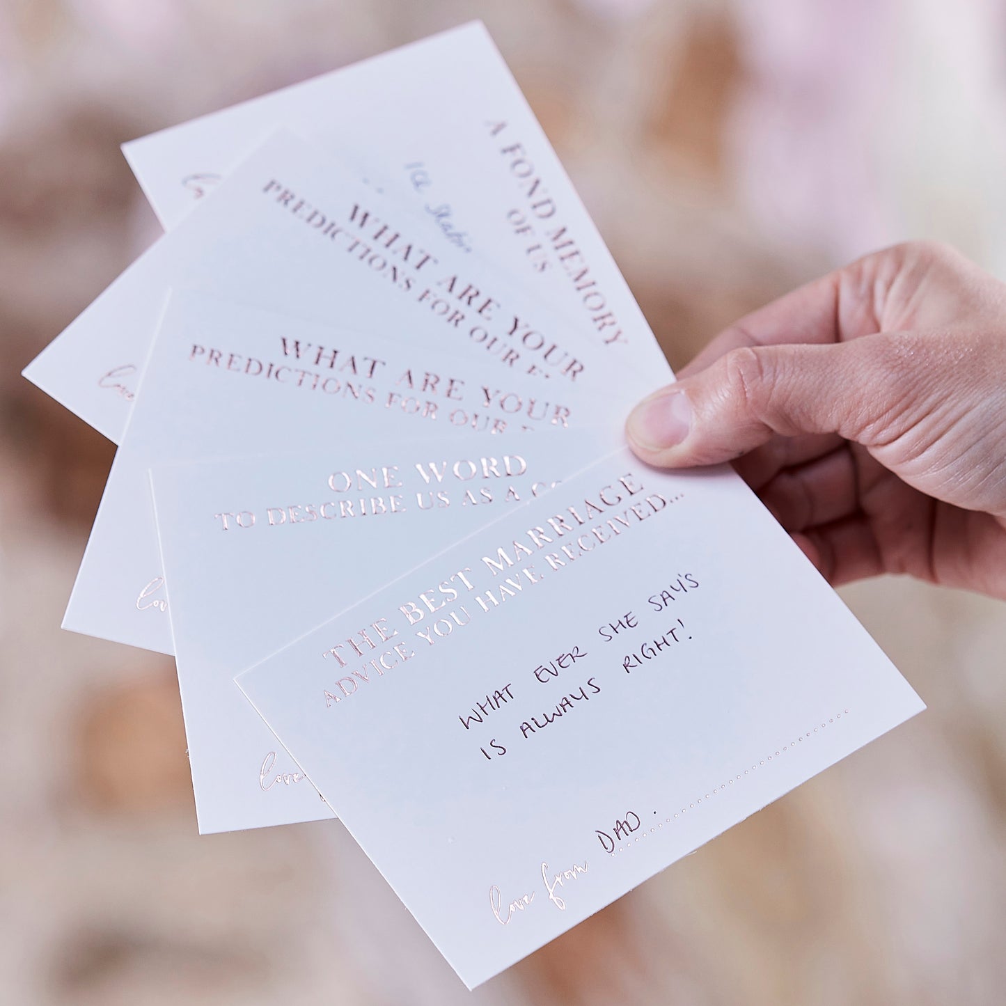 Wooden Wedding Memory Box