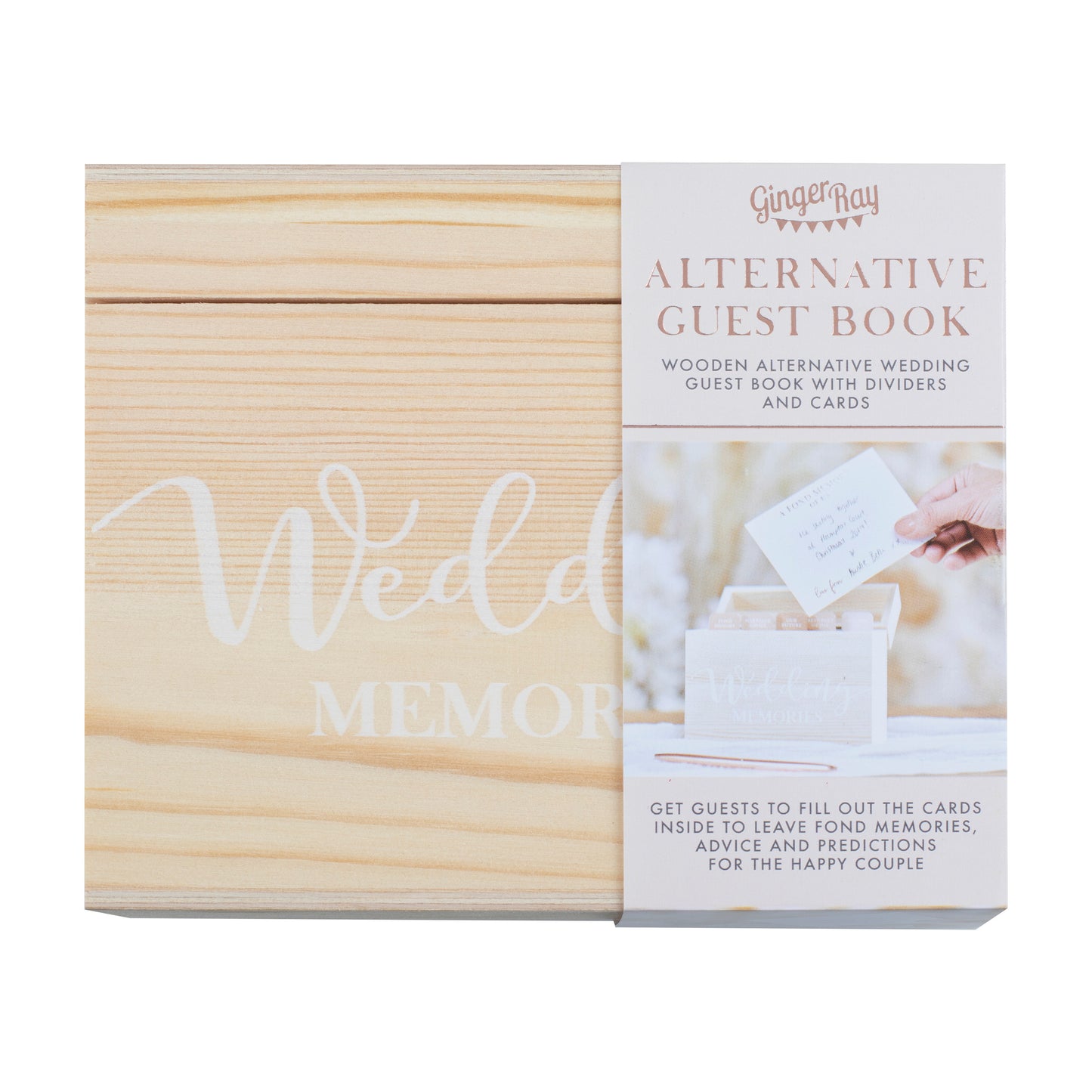 Wooden Wedding Memory Box
