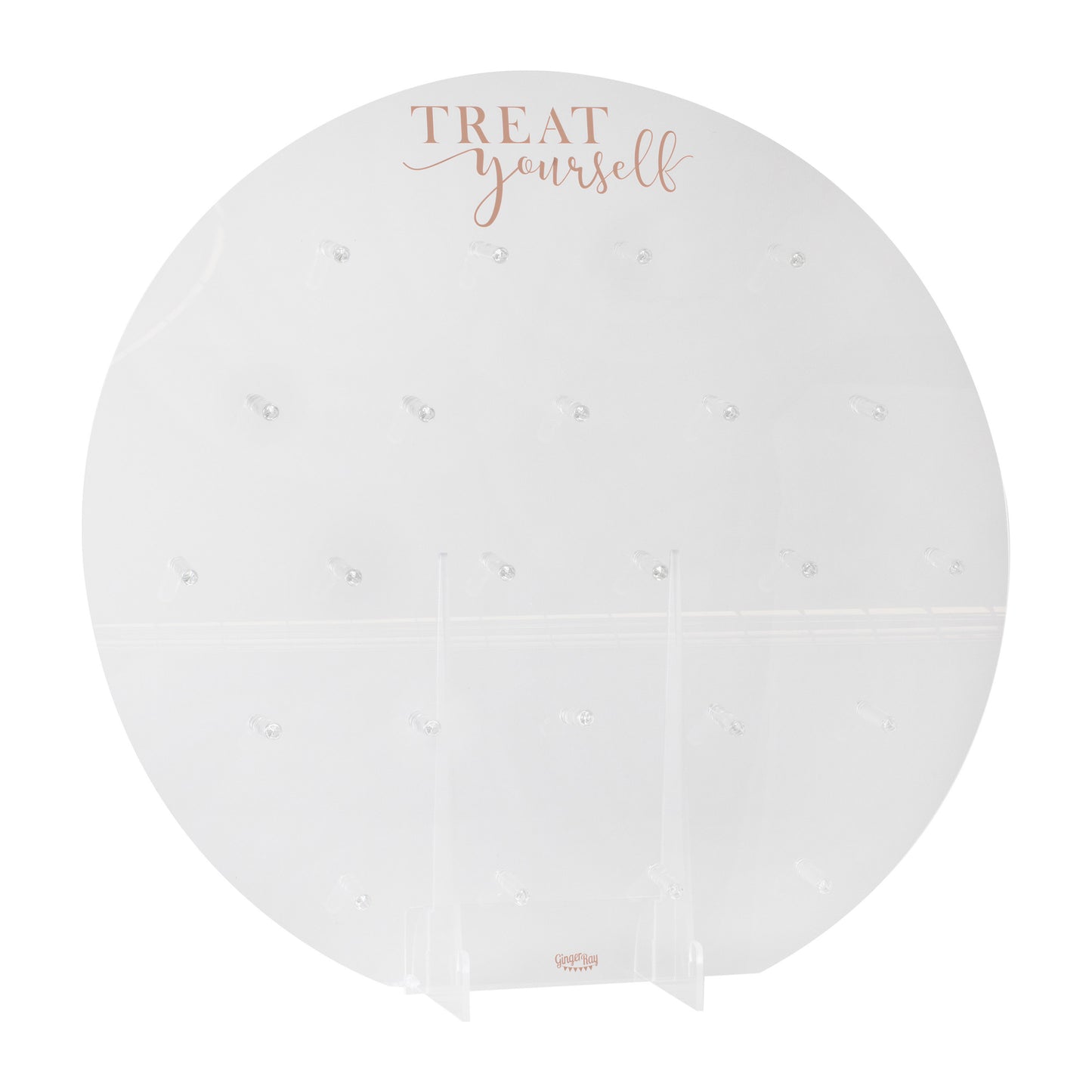 Acrylic Donut Wall Stand