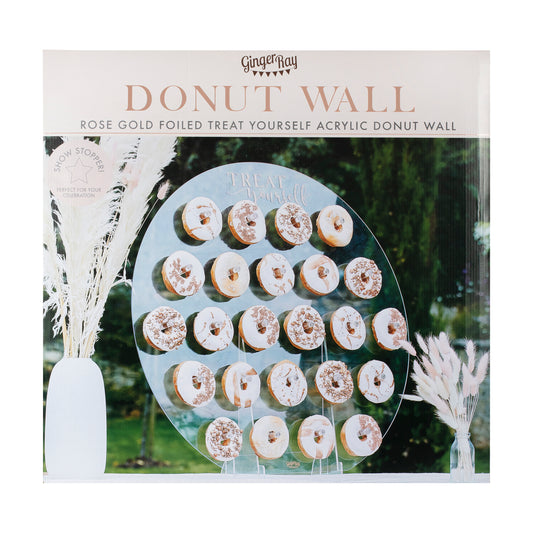 Acrylic Donut Wall Stand