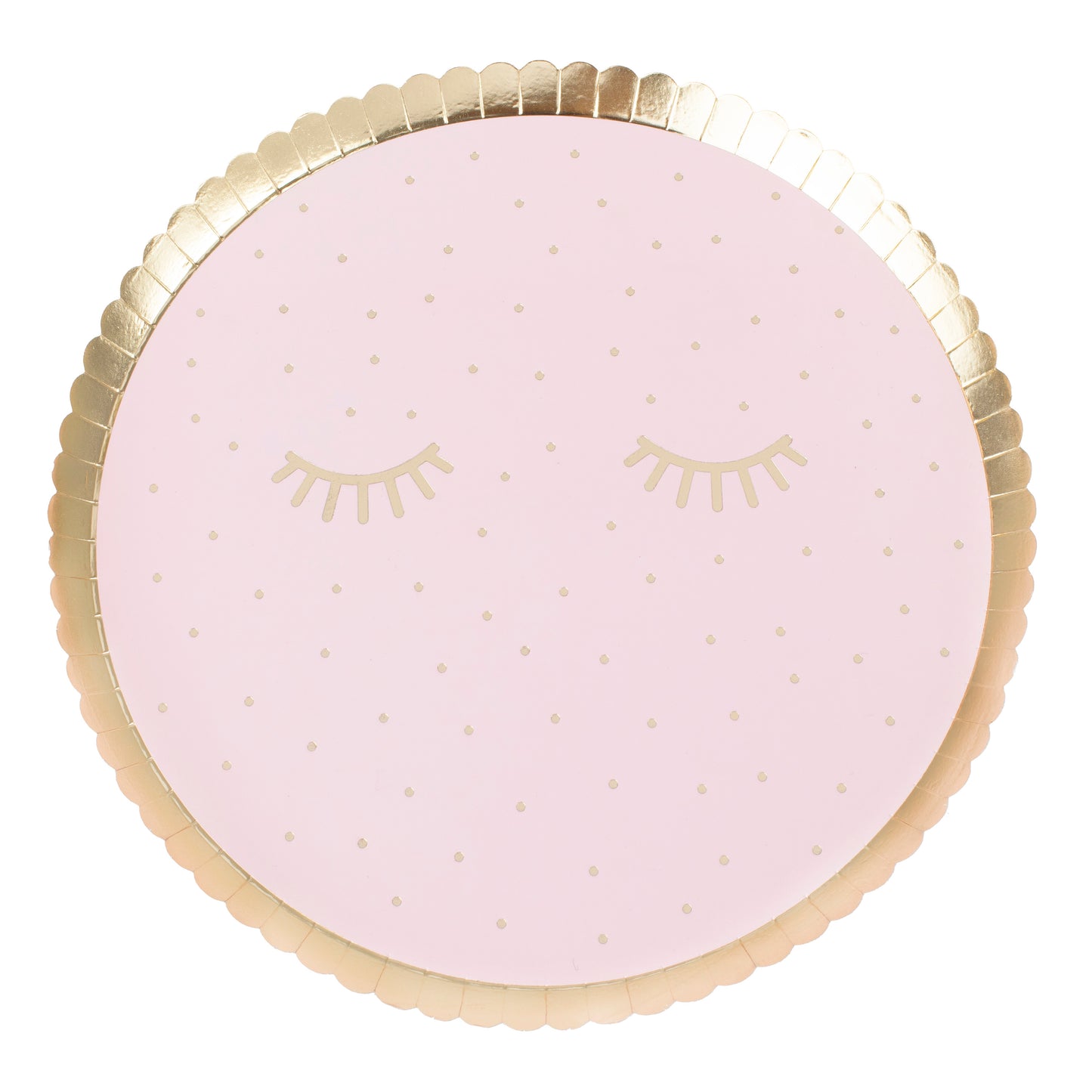 Pink Pamper Party Paper Plates