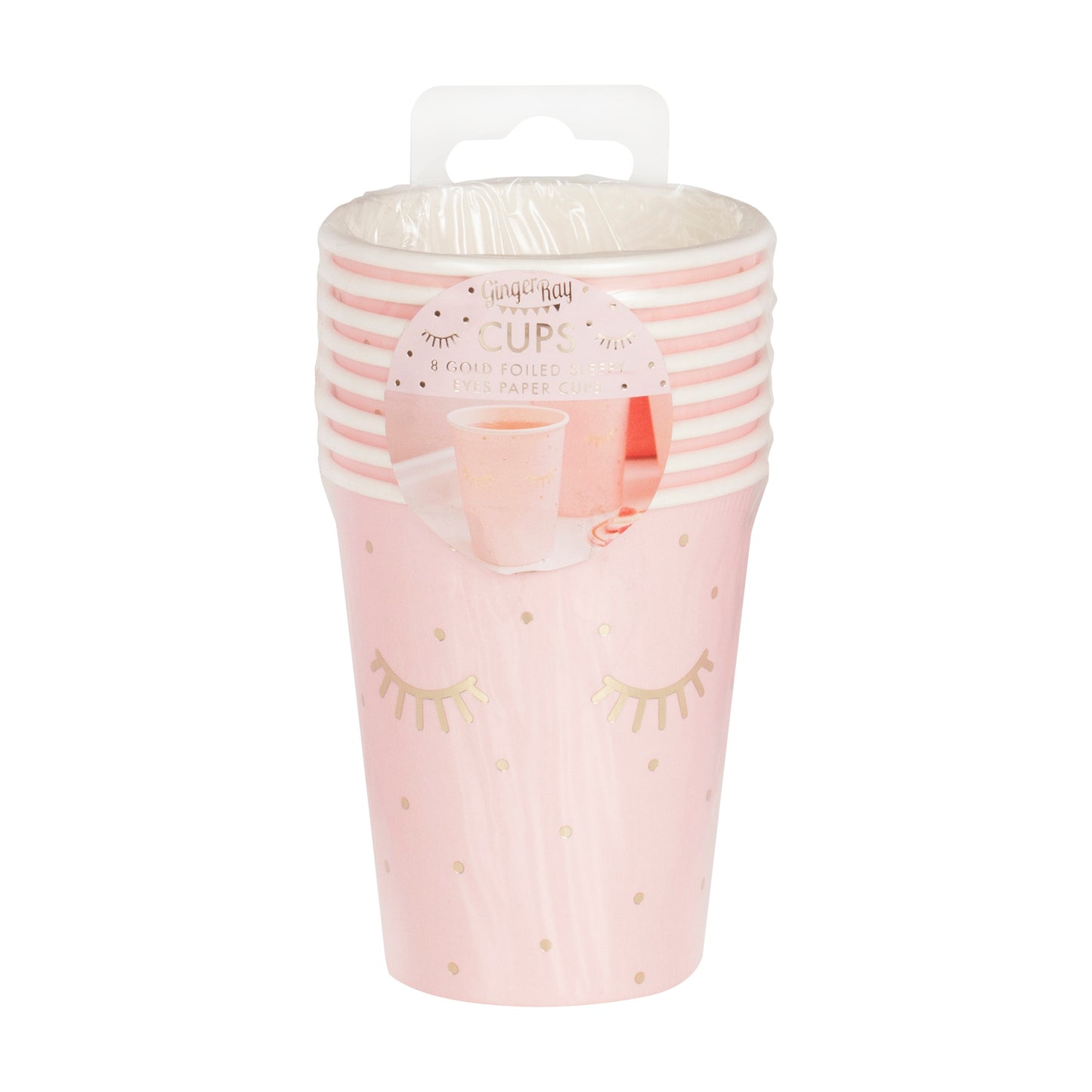Pink Pamper Party Paper Cups
