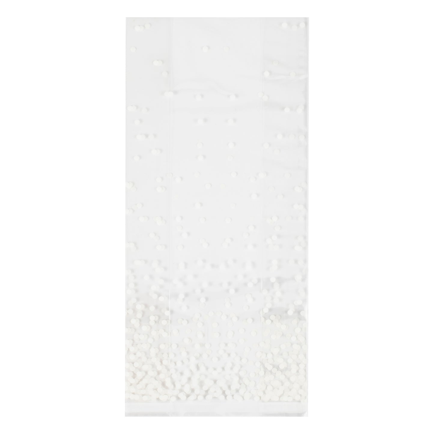 Clear and White Spot Party Bags