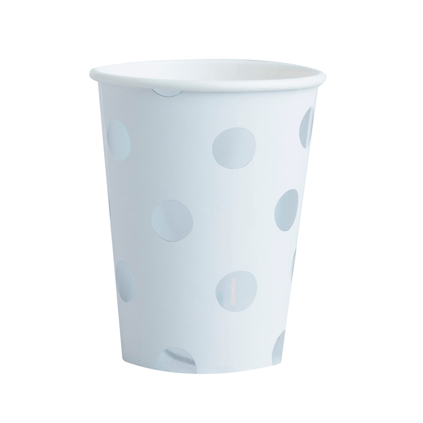 Silver Foiled Polka Dot Paper Cups - Pick & Mix