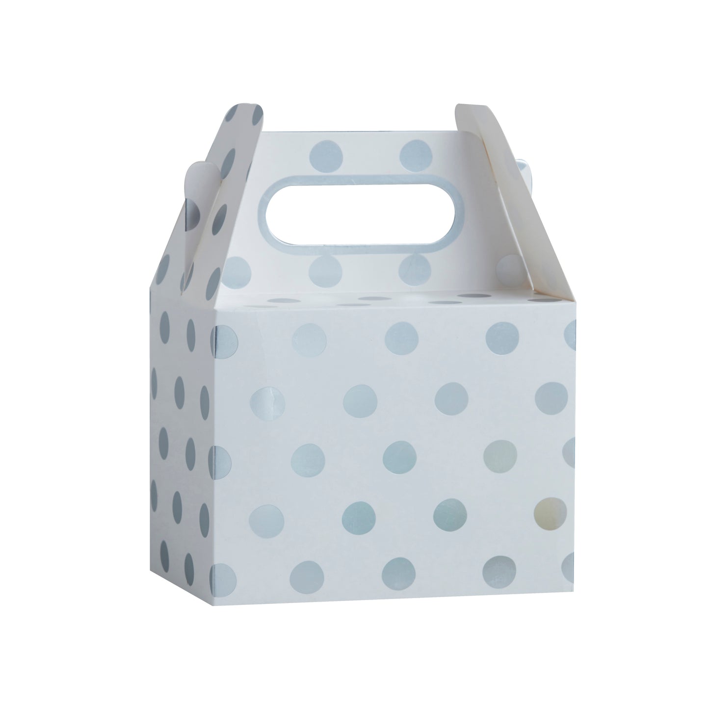 Silver Foiled Polka Dot Party Boxes - Pick & Mix