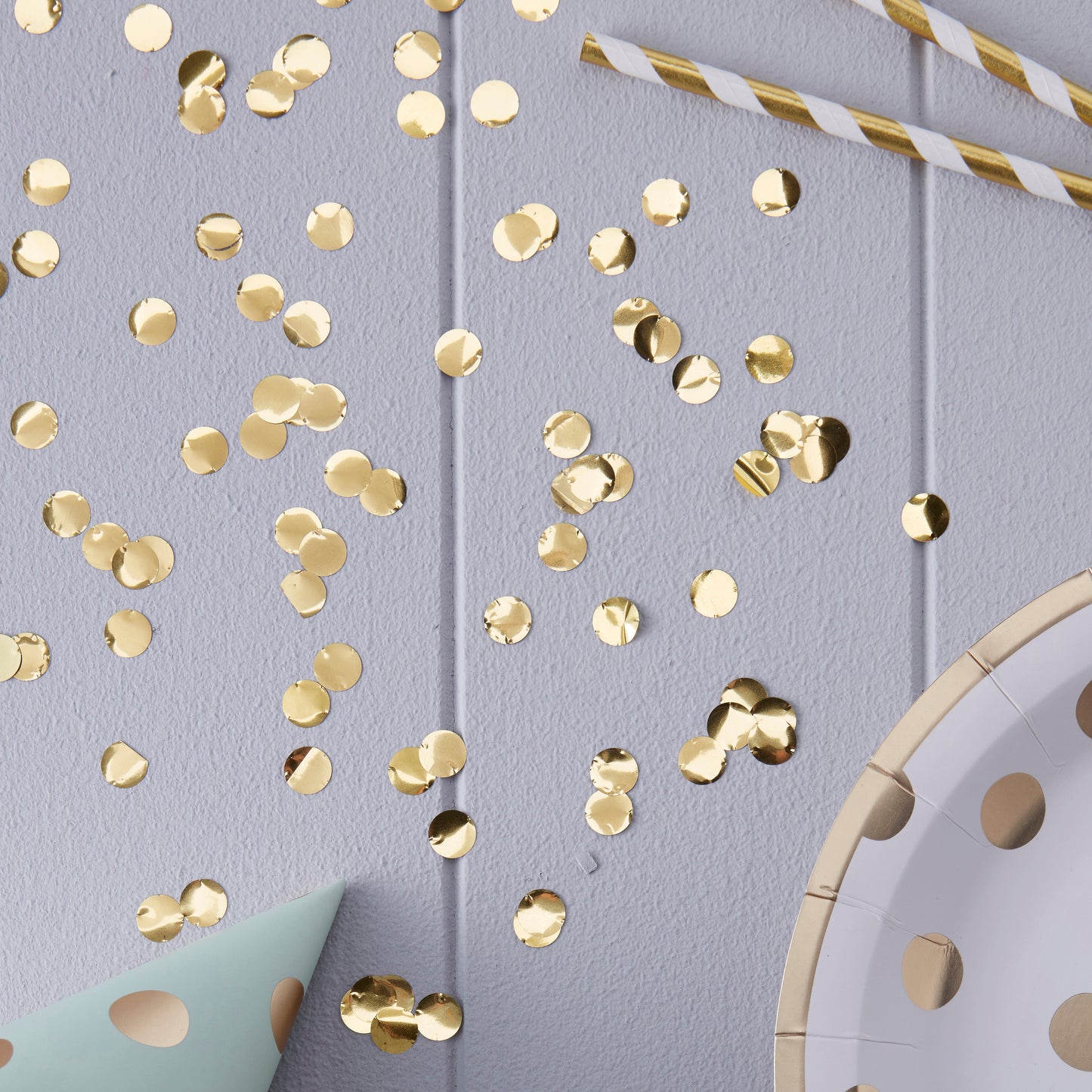 Metallic Gold Confetti
