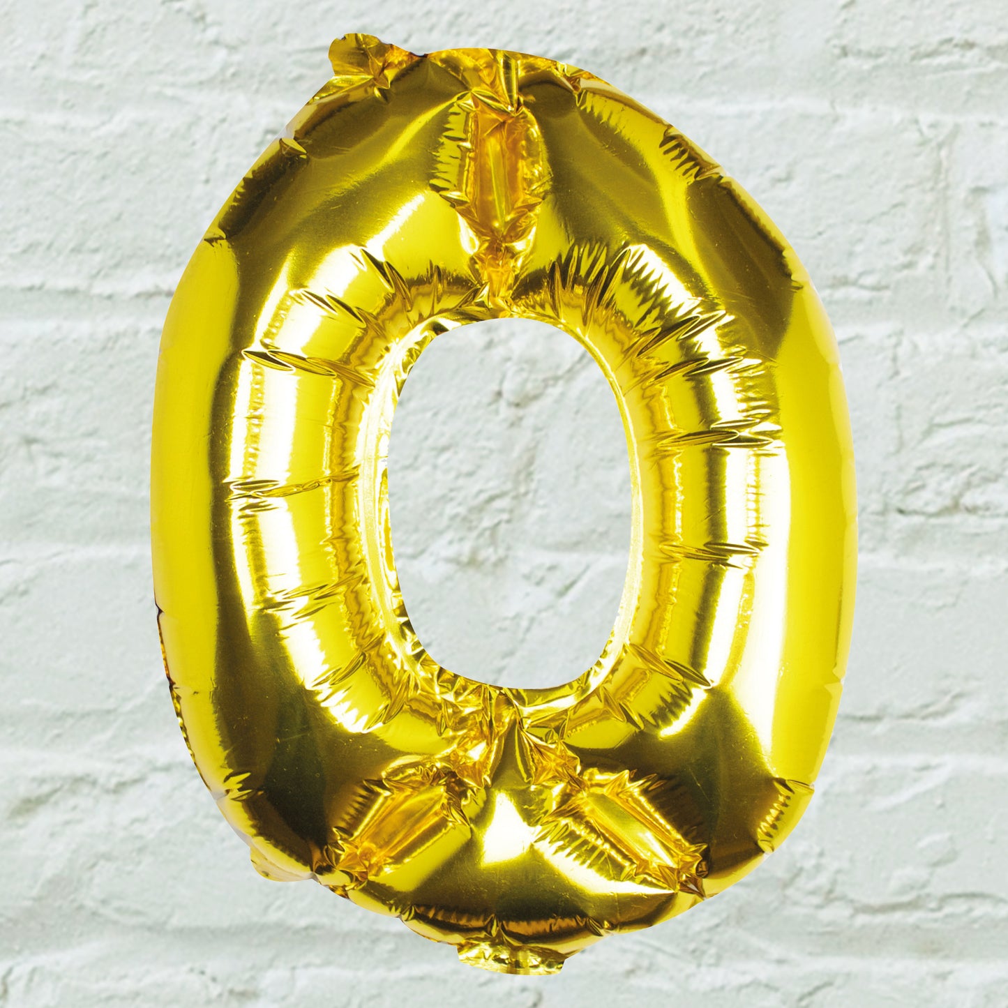 Gold Foil Number Balloon
