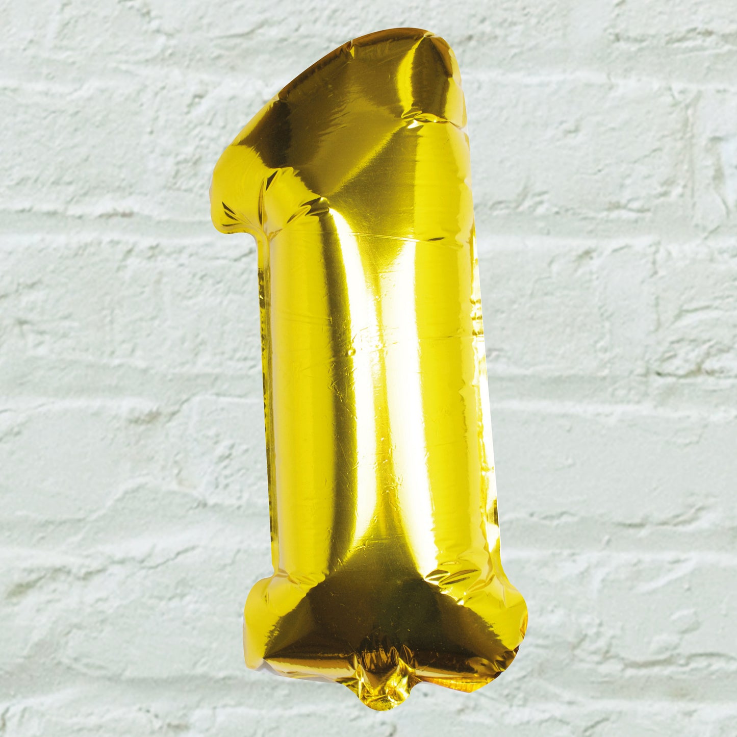 Gold Foil Number Balloon