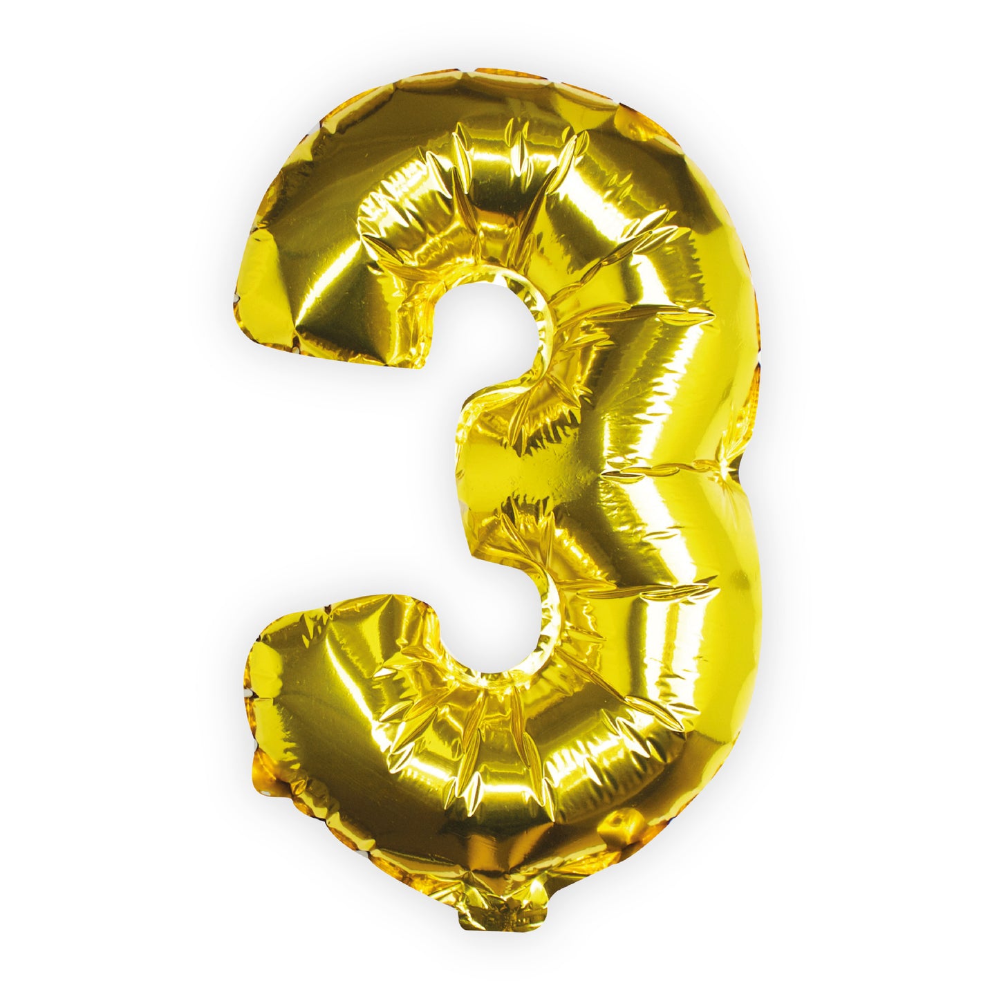 Gold Foil Number Balloon