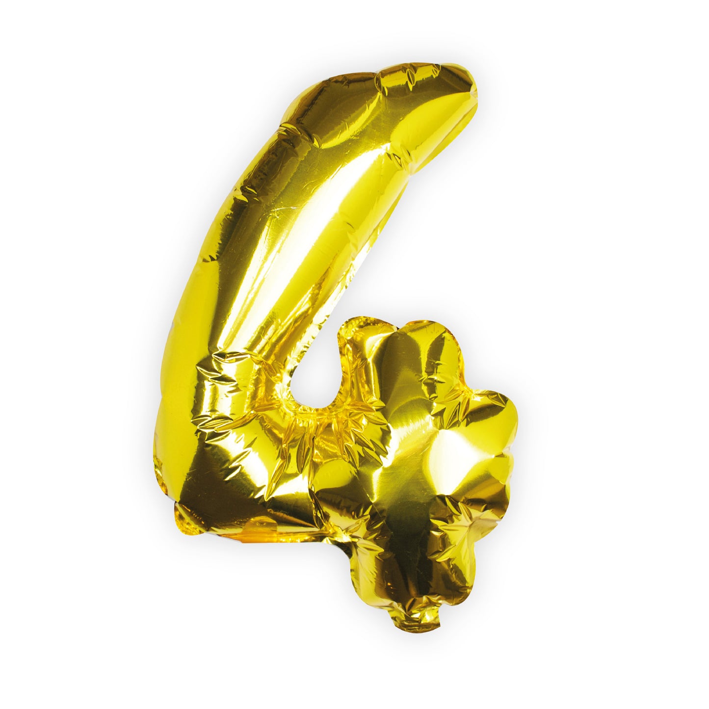 Gold Foil Number Balloon