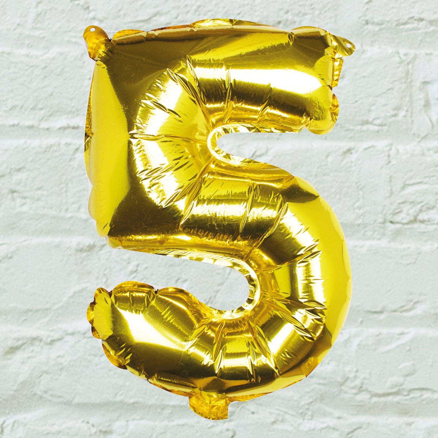 Gold Foil Number Balloon