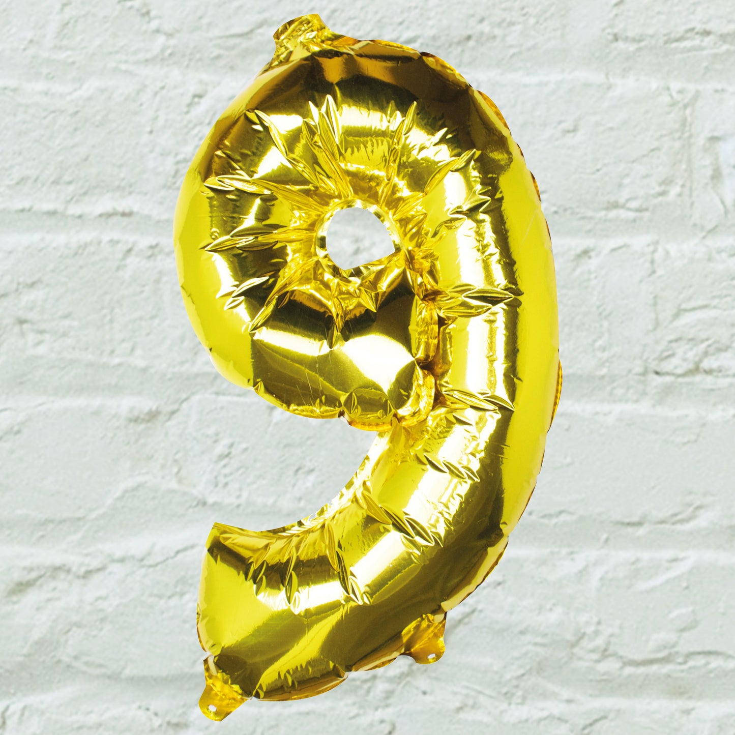 Gold Foil Number Balloon